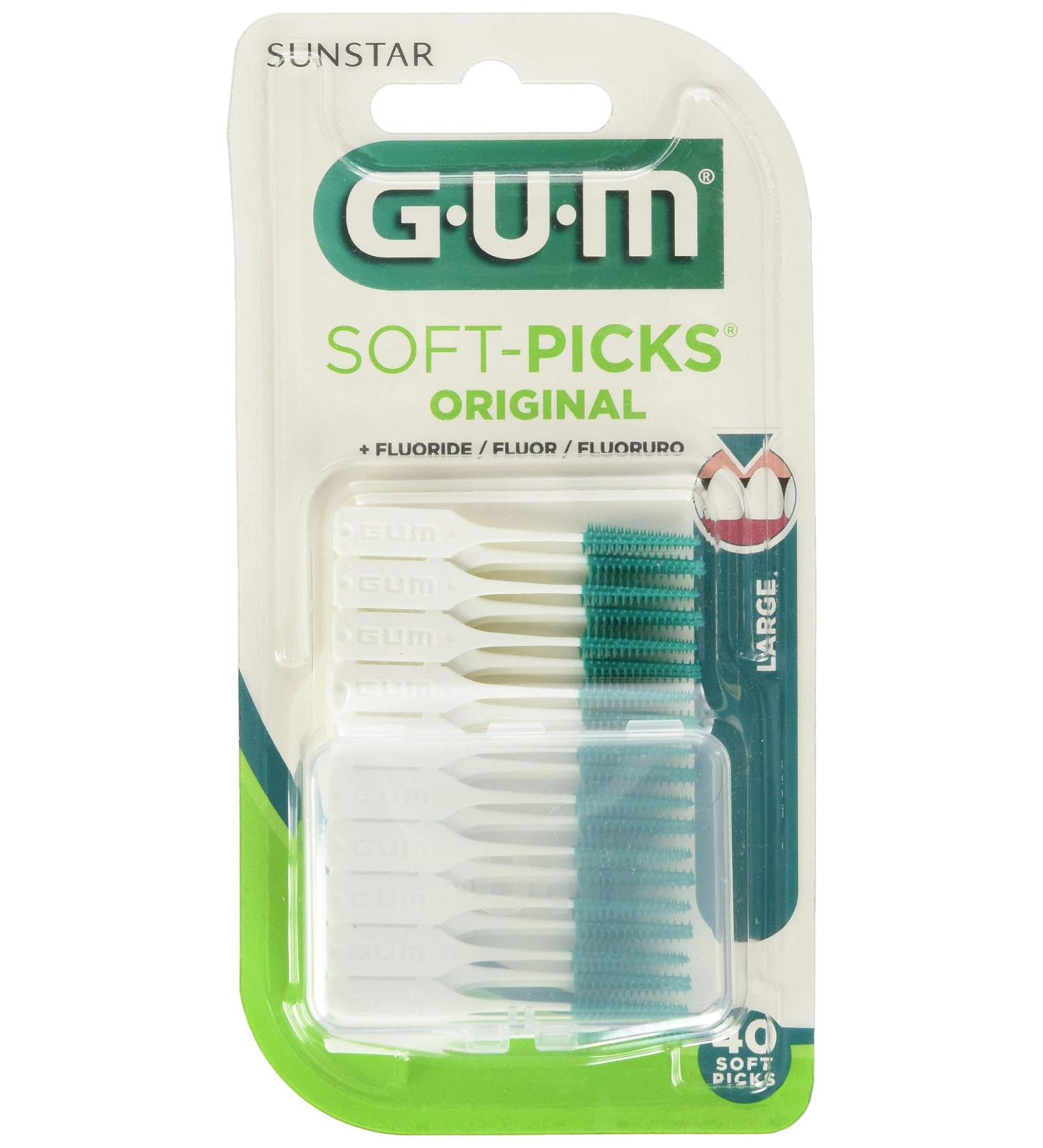 Gum 634 Interdental Sticks - 40 Pieces | Effective Dental Care for Fresh Breath | International Shipping Available - Buy Online on GoSupps.com