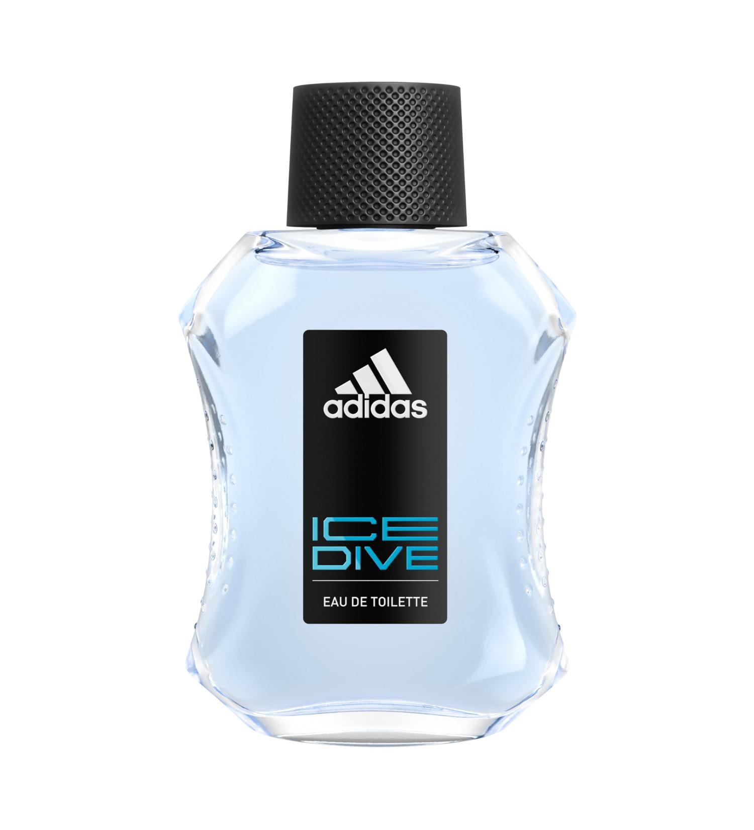 Adidas Ice Dive Eau de Toilette 3.3 fl oz (Pack of 1) Notes of Lavender Sandalwood and Vanilla Men's Fragrance Long Lasting Sporty Fragrance Travel Size 3.4 Fl Oz (Pack of 1) Eau De Toilette - Buy Online on GoSupps.com