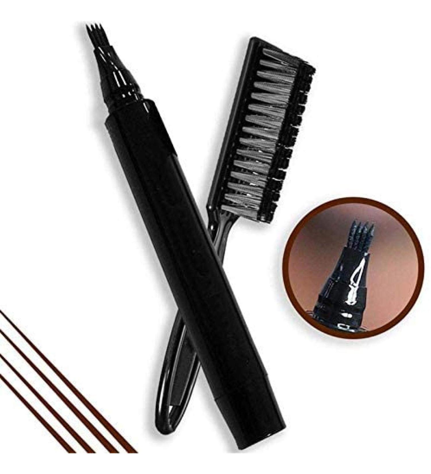 Zghybd Beard Filling Pen Kit - Waterproof Beard Filler Pencil Eyebrow Tool & Salon Hair Engraving for Men | Perfect Grooming Solution - Buy Online on GoSupps.com