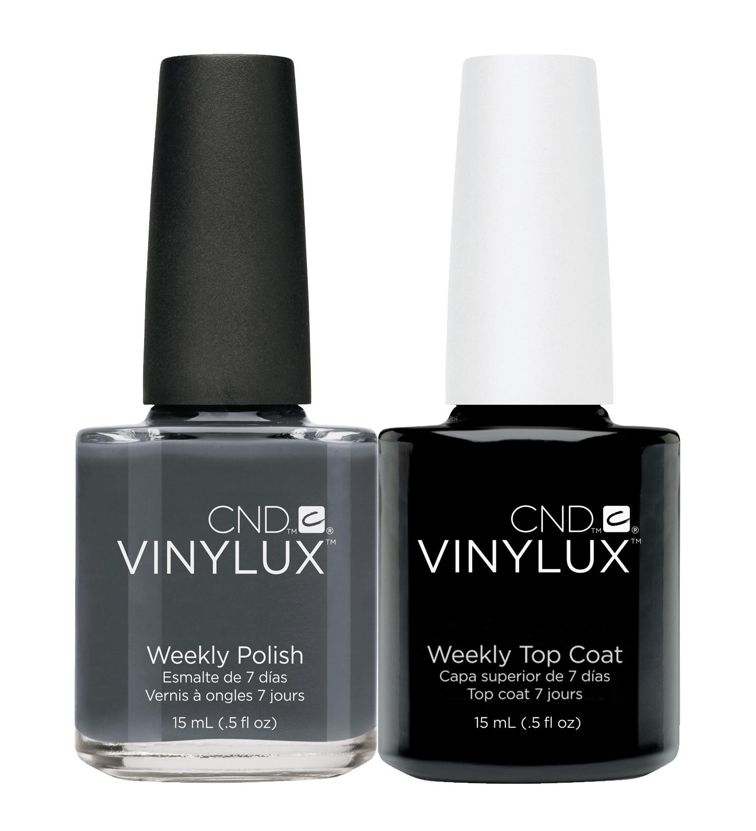 CND Vinylux Asphalt plus Top Coat 15 ml 1 pack (1 x 30 ml) Asphalt 50 g (Pack of 1)