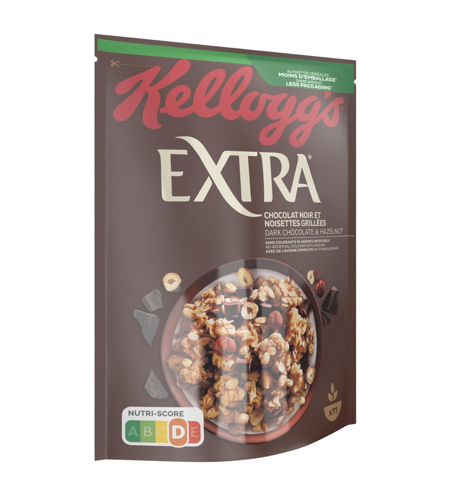 Kellogg's Extra Dark Chocolate Hazelnut Cereal 500g - Buy Online on GoSupps.com