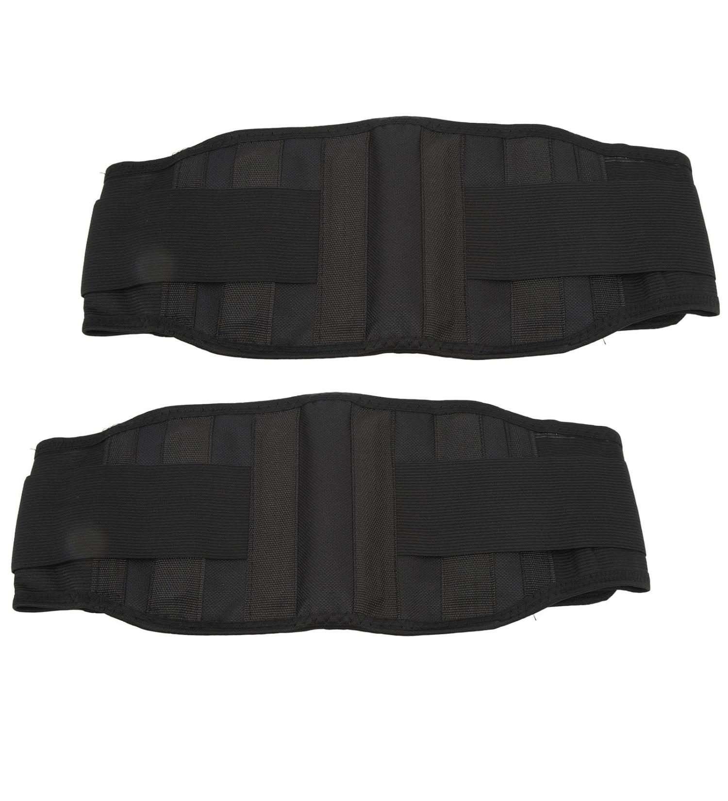 2PC Self-Heating Waist Warm Belt with Steel Plates - Magnetic Hot Therapy Thermal Insulation Elastic Design for Lumbar Support - Buy Online on GoSupps.com