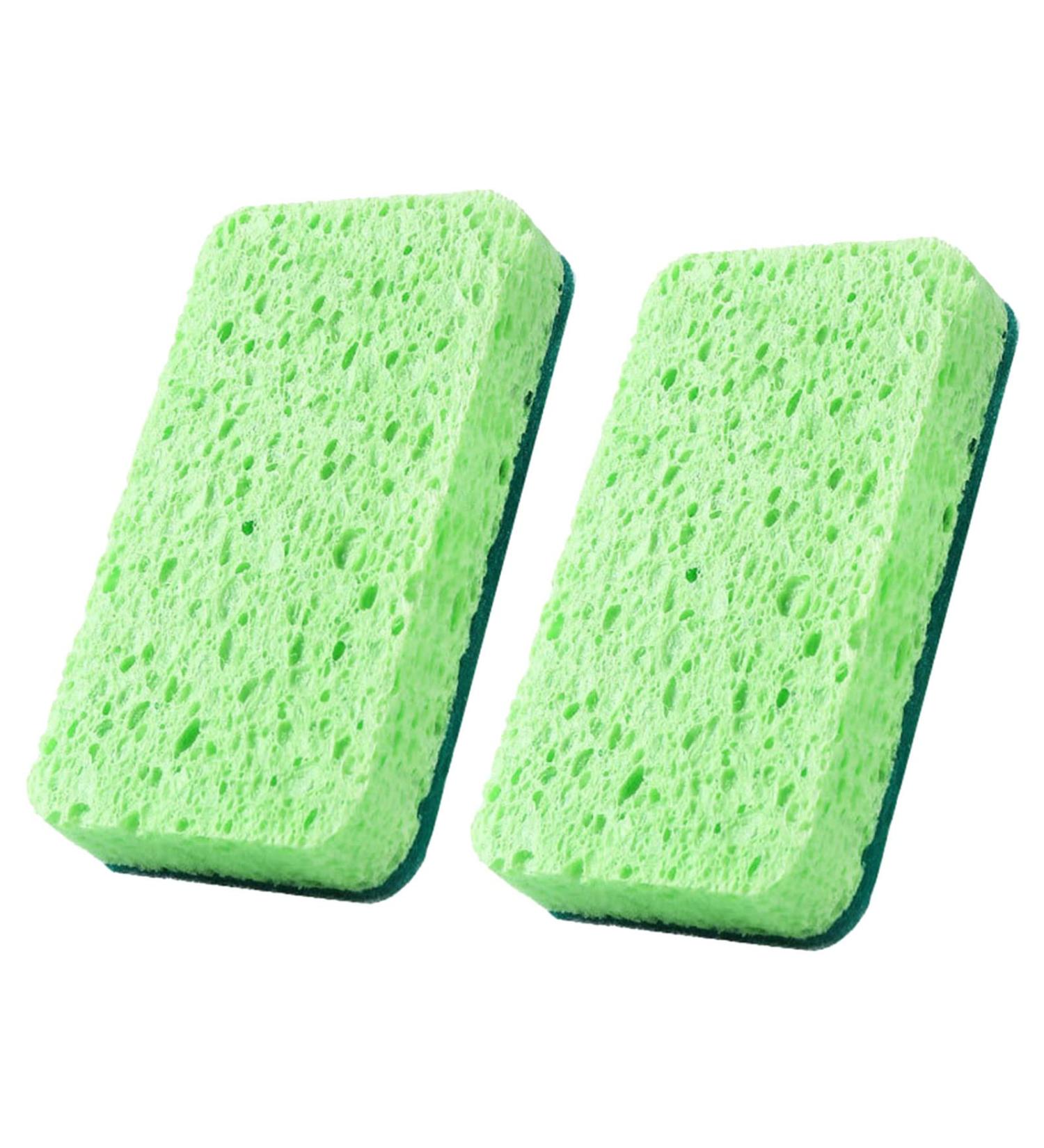 Non-Scratch Dish Sponge Dual-Sided Kitchen Sponges for Dishes Long Lasting Dishwashing Household Cleaning Sponges Home Scrub Sponge - Buy Online on GoSupps.com