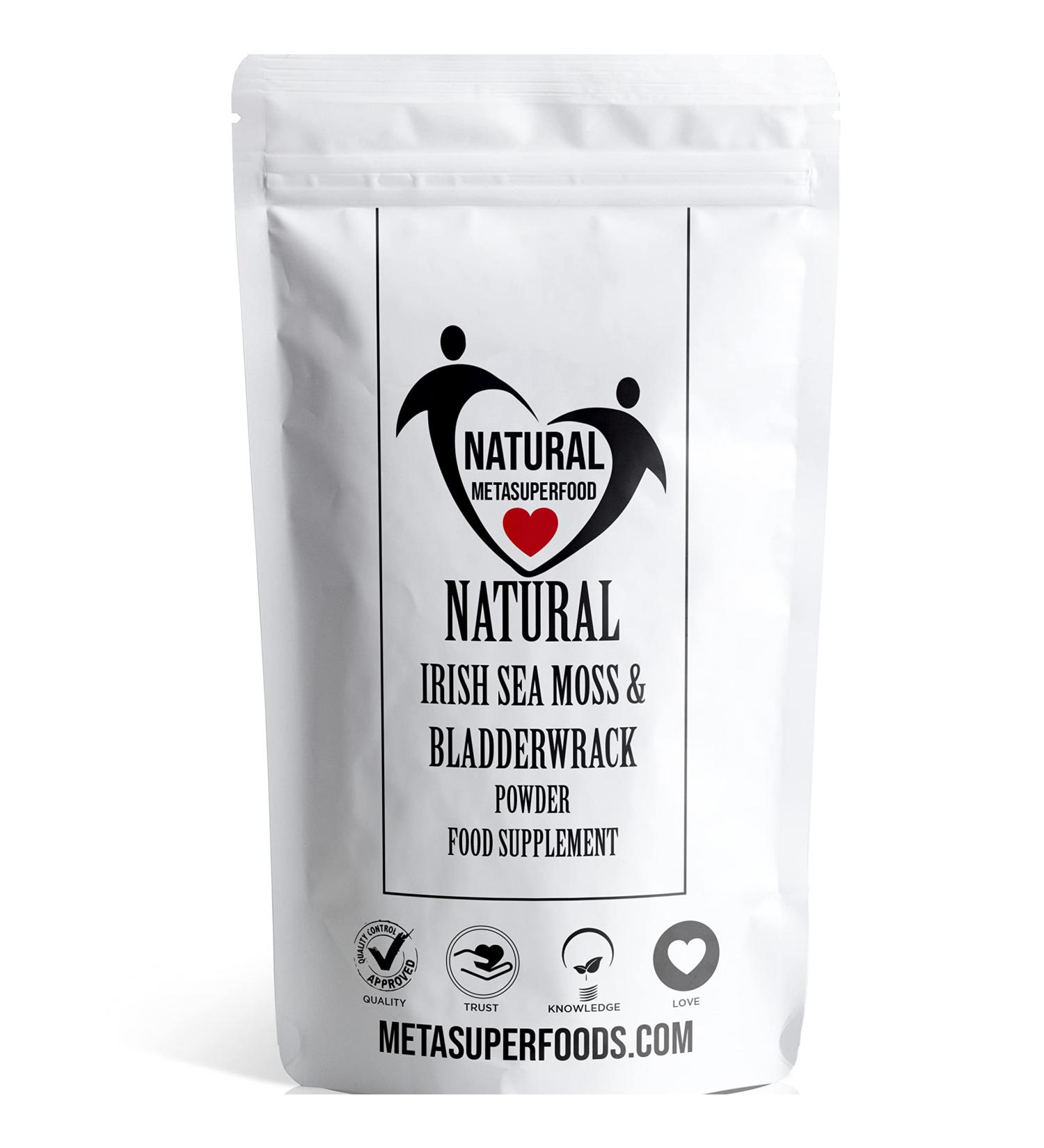 High Potency Sea Moss & Bladderwrack Powder 300g | Vegan | Immune Support | Non GMO | Dr Sebi Recommended - Buy Online on GoSupps.com