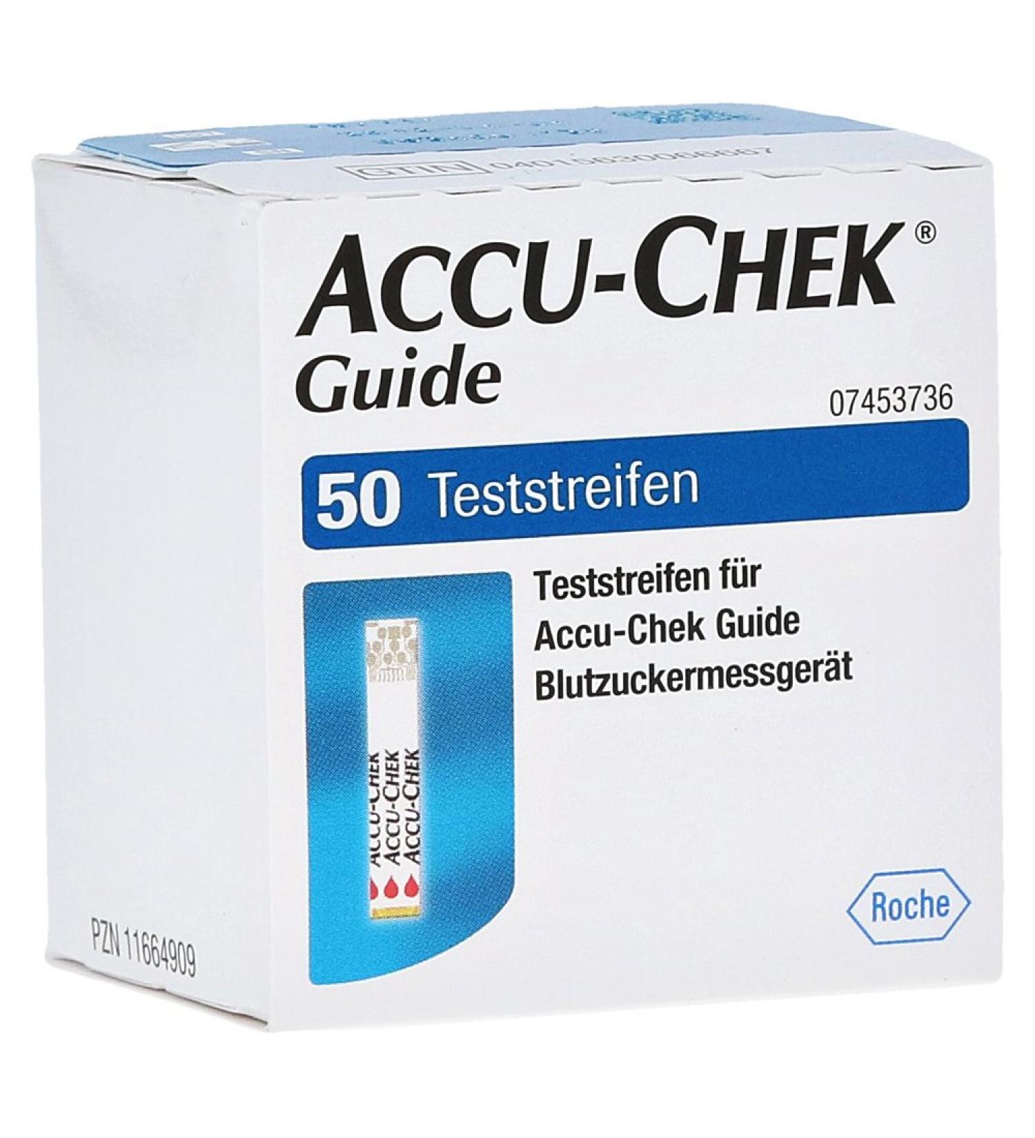 Accu Chek Guide test strips 1x50 pieces