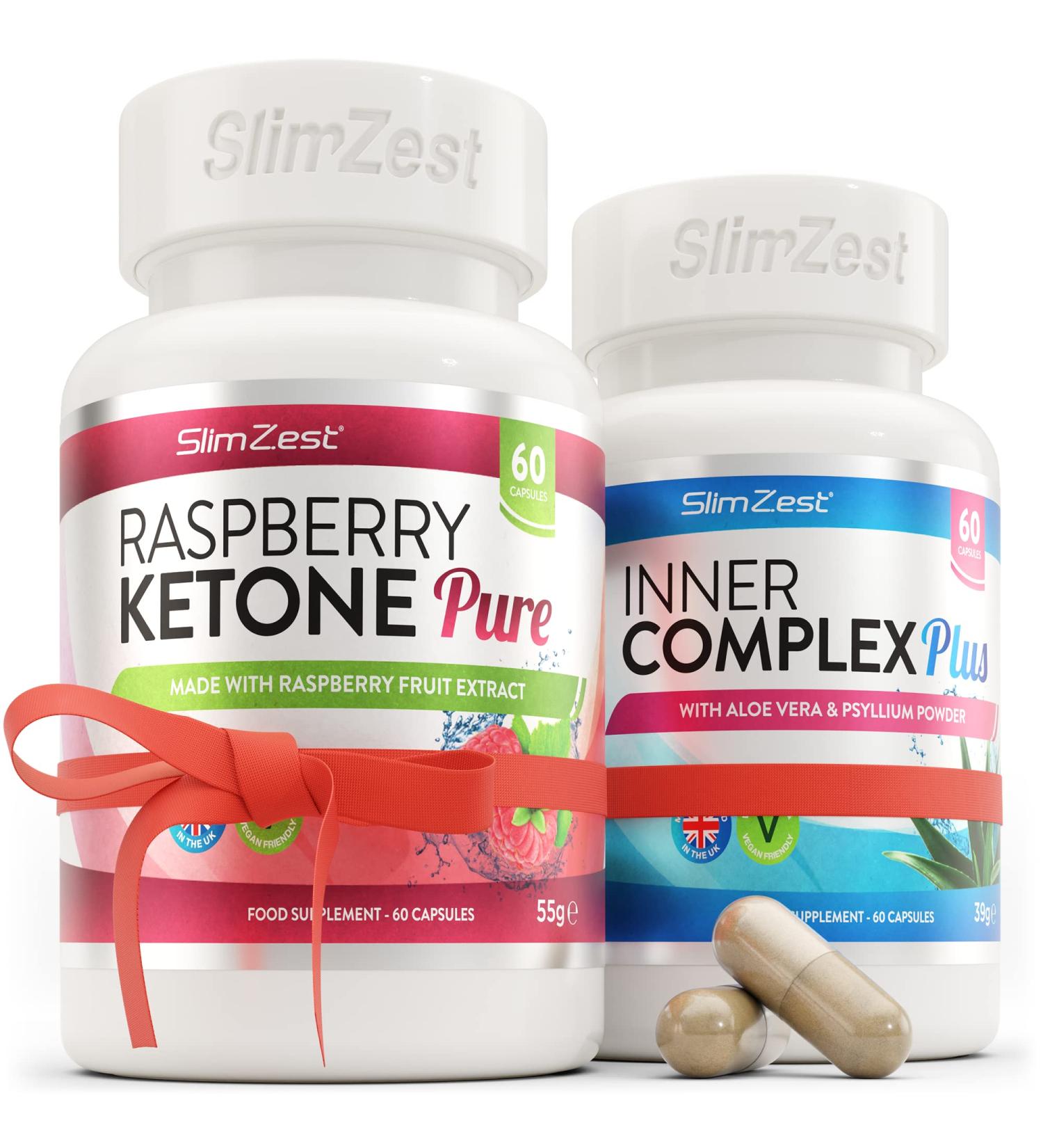 Raspberry Ketone Weight Loss Pills That Work Fast for Keto Diet w/Natural Cleanse Duo - Raspberry Ketones Max Strength - Supports Metabolism Appetite Control & Energy Levels - Formulated in The UK Raspberry Ketone & Natural Cleanse Package - Buy Online on GoSupps.com