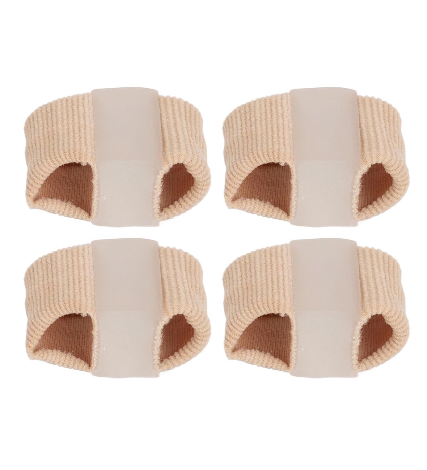 4-Piece Toe Spreader & Double Hole Straightener for Hammer Toes | Comfortable Soft Support for Men & Women - Buy Online on GoSupps.com