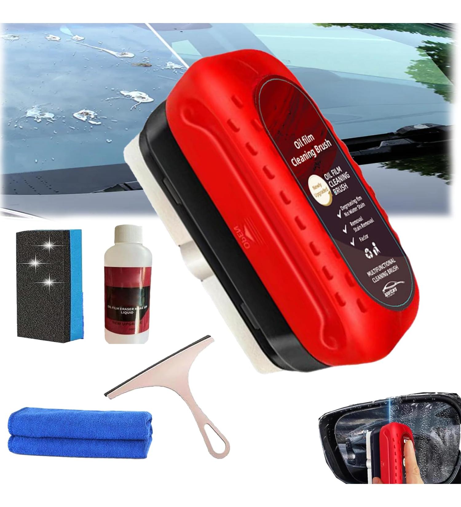 Dodorado Glass Cleaner Gelmalls Glass Cleaner Glass Cleaning Board For Windshield Dodorado Glass Cleaning Board Gelmalls Windshield Cleaner Oil Repellent Film For Car Windows For All Vehicles (1pc) - Buy Online on GoSupps.com