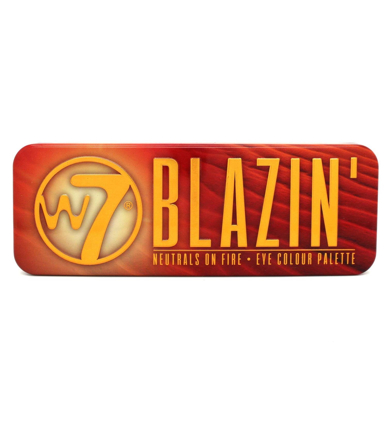 W7 Blazin' Neutrals on Fire Eye Shadow Palette - Buy Internationally | Shop Now for Stunning Looks! - Buy Online on GoSupps.com