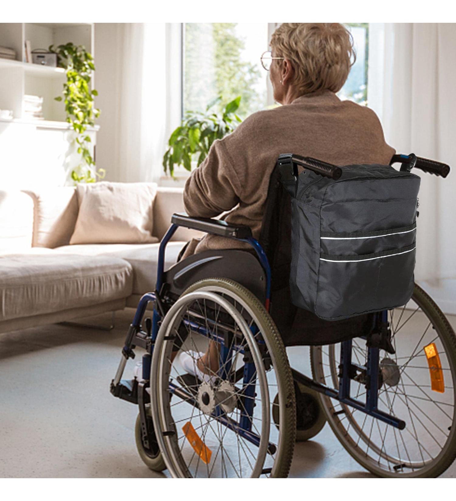 5 Rollator Bag Tote for Walkers Scooters Rollator Walkers | Travel Tote for Wheelchair Folding Transport Chairs Lightweight Laptop Basket for Handicap Disabled Kumprohu 5 Pcs 12 X 4.5 X 12.5 Inch - Buy Online on GoSupps.com