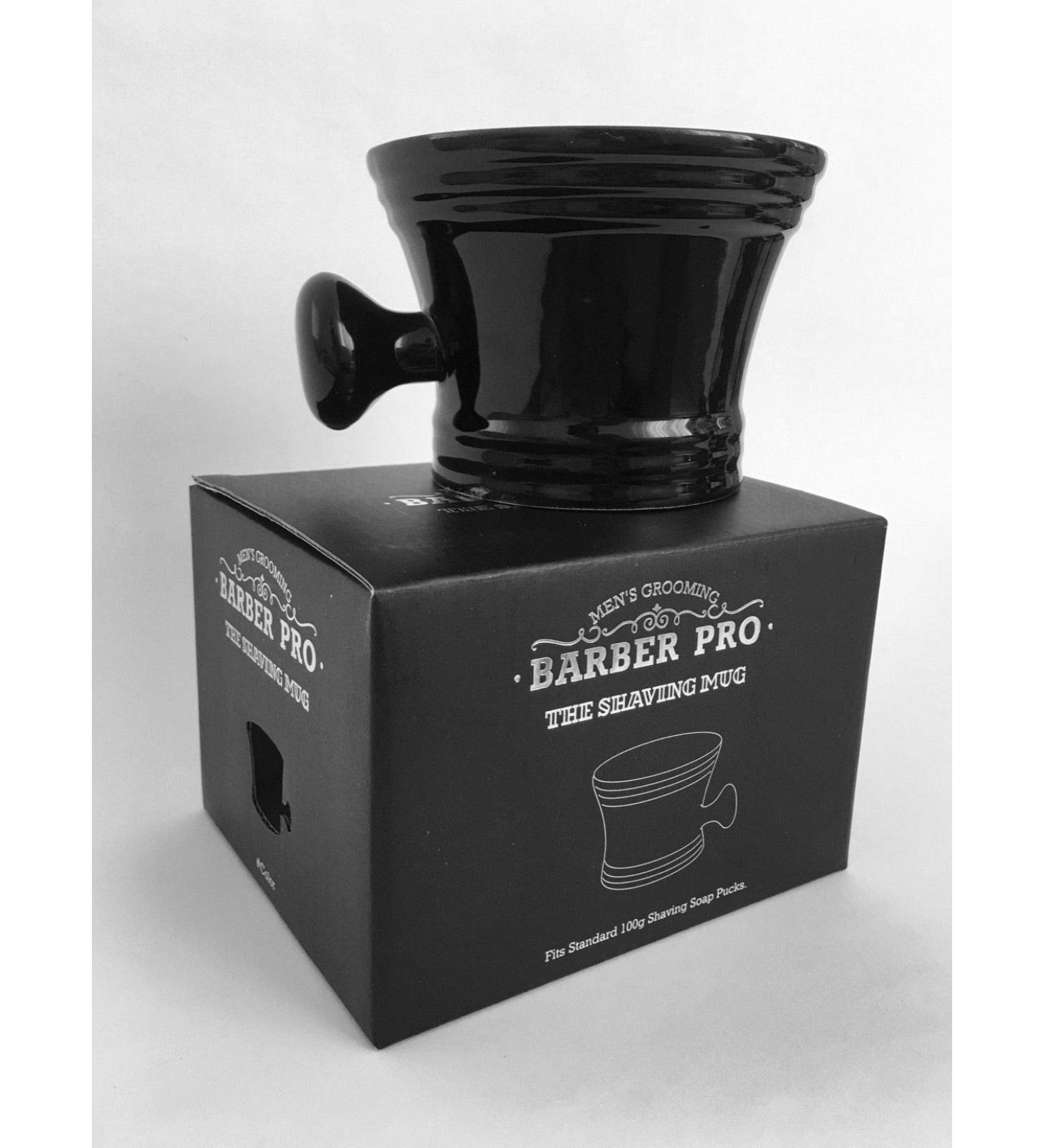Barber Pro razor mug black