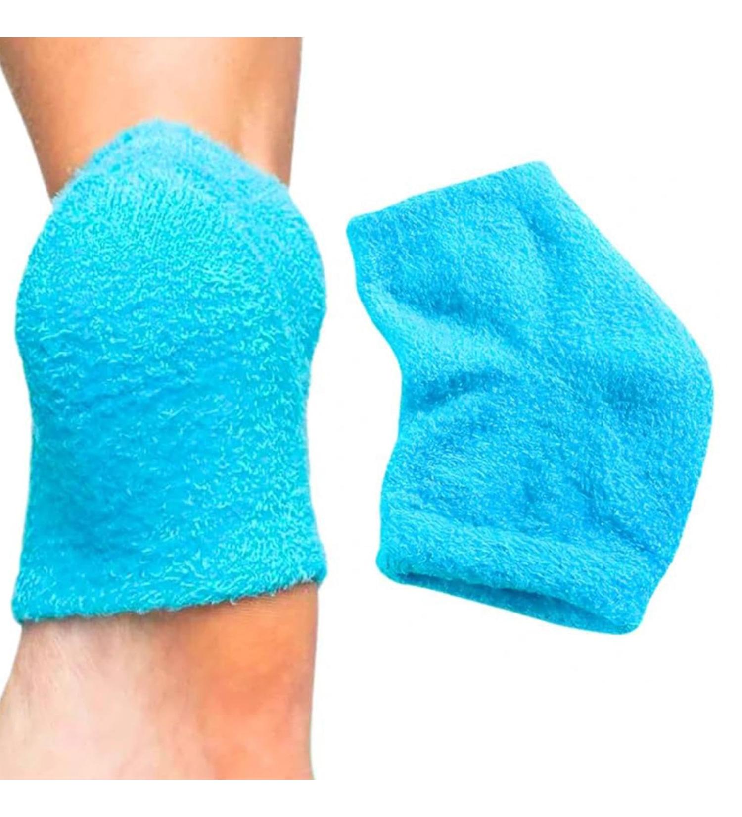  Goowafur Heel Socks for Dry Cracked Feet for Women Moisturizing Heel Socks 2 Soft Gel Socks | Warm Heel Support Pack for Foot Moisturizing and - Buy Online on GoSupps.com