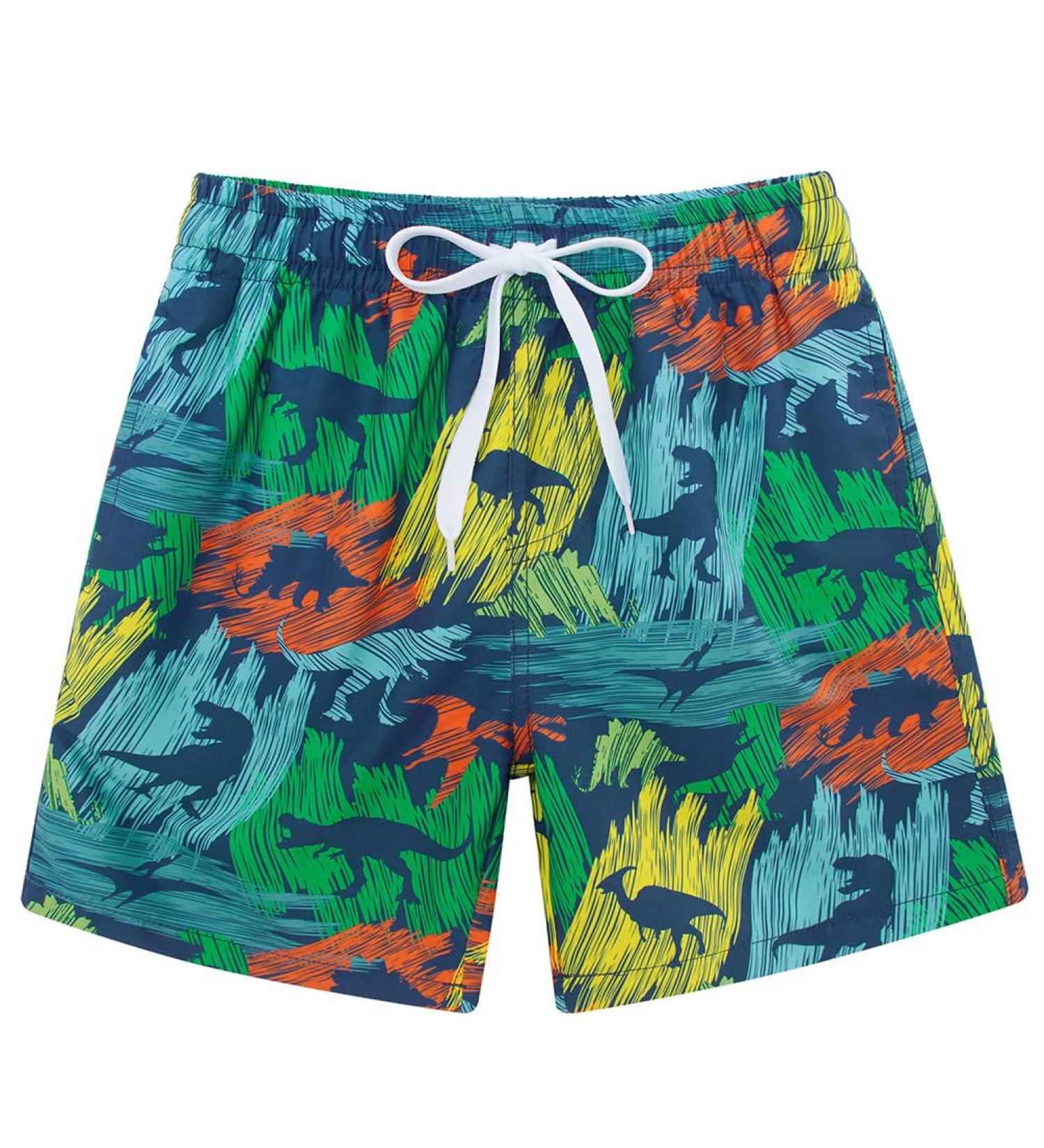 Fanient Boys 3D Printed Funny Swimming Trunks | Fast Drying Beach Clothes for Ages 10-12 | Sport Running & Bathing Shorts - Buy Online on GoSupps.com