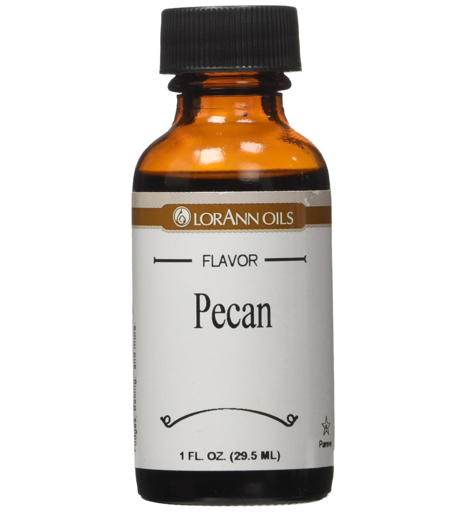 LorAnn Pecan SS Flavor - 1 oz Bottle (6 Pack) | Premium Quality Flavoring for Baking & Cooking - Buy Online on GoSupps.com