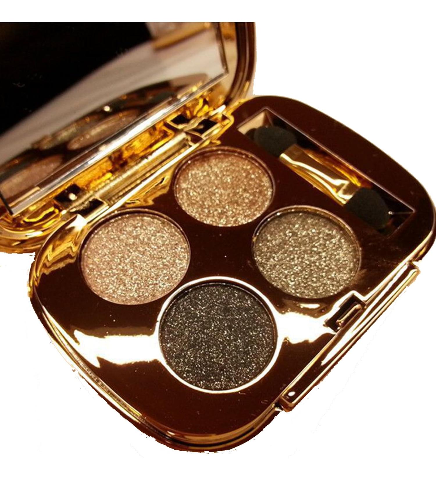 Glitter Eyeshadow Palette Makeup Set 4 Colors Shimmer Eyeshadow Palette Gold Eyeshadow Highly Pigmented Long Lasting Waterproof Sweatproof Professional Nude Eyeshadow Palette Make Up Palettes for Women Warm Natural Neutral Smokey Eye Eyeshadow Palette (6# - Buy Online on GoSupps.com