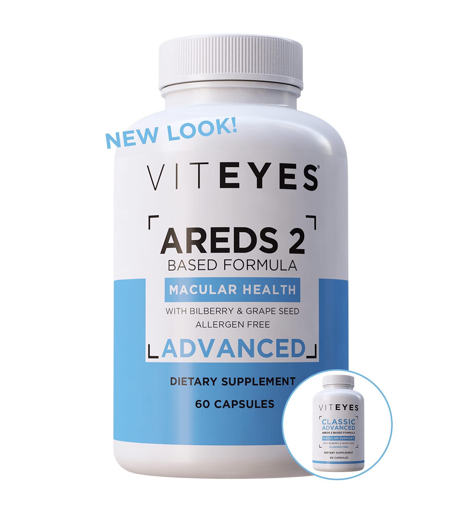 Viteyes Classic Advanced Macular Support - AREDS 2 Formula, 60 Capsules - Buy Online on GoSupps.com
