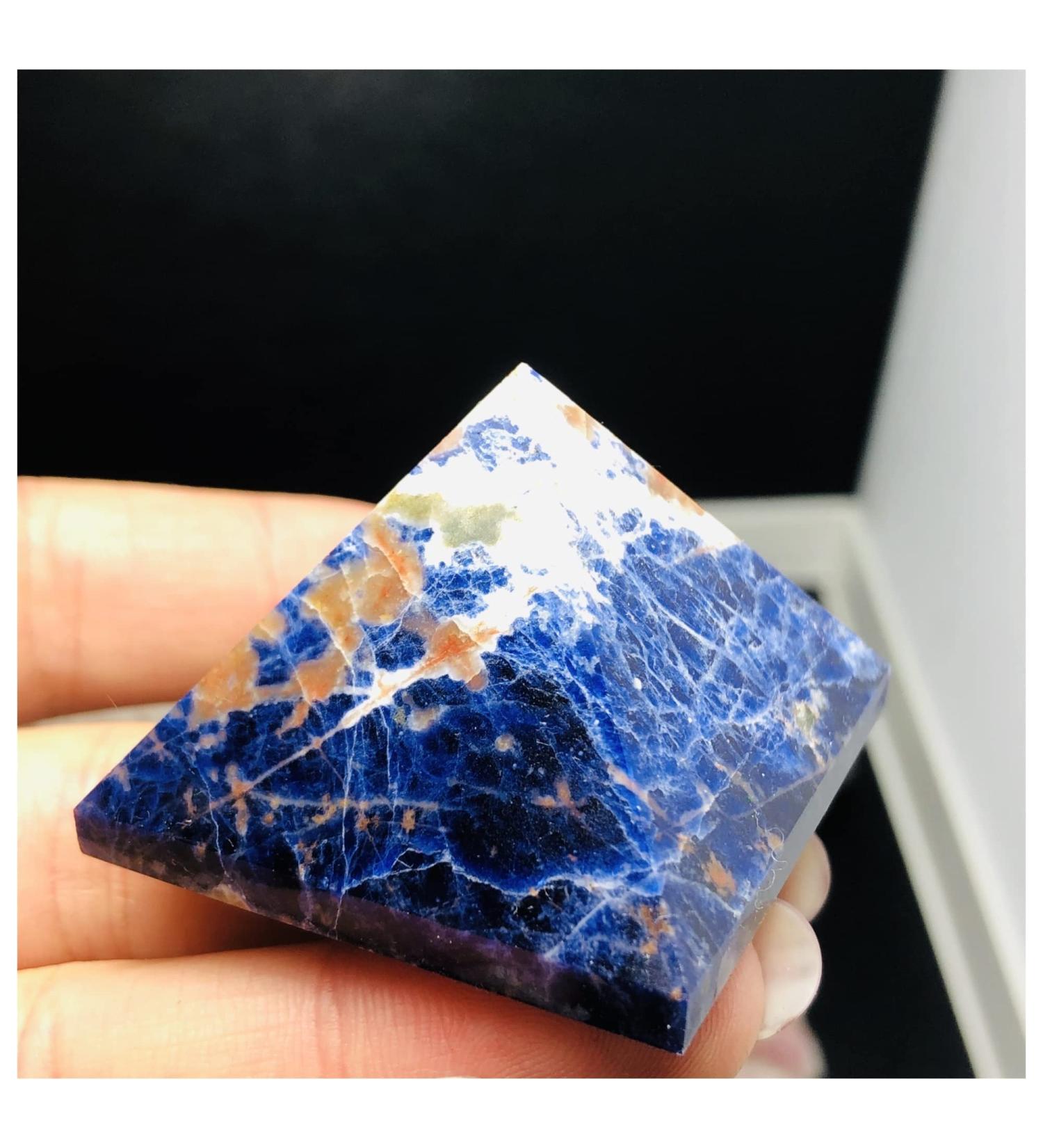 Crystal Rough Natural Snowflake Crystal Sculpture Pyramid Reiki Household Decoration Decoration - Buy Online on GoSupps.com