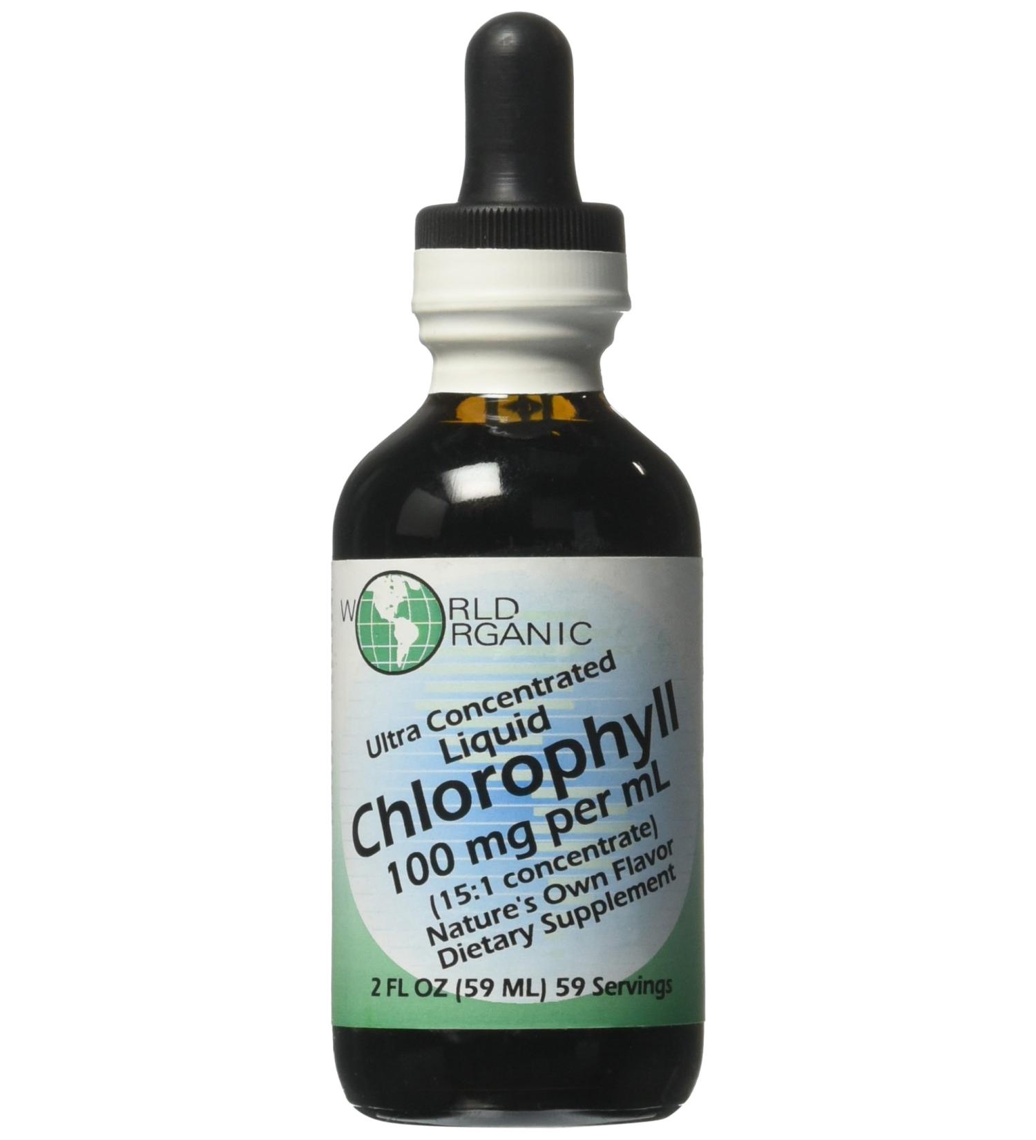 Ultra Concentrated Liquid Chlorophyll - 2 oz | Pure & Potent Formula - Buy Online on GoSupps.com