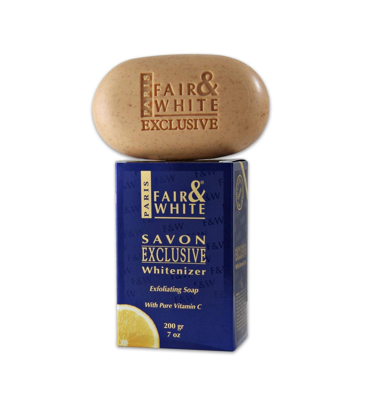 Fair & White Exclusive Whitenizer Exfoliating Soap Vitamin C