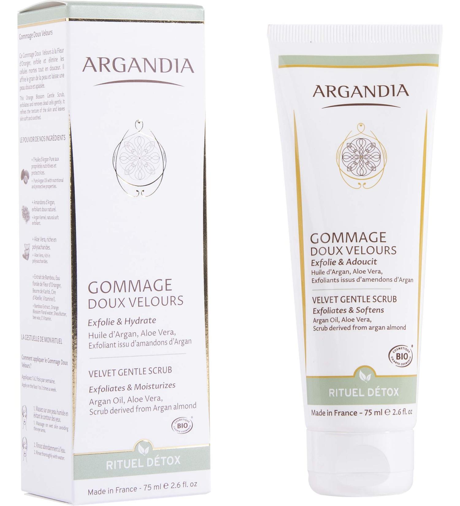 Argandia Orange Blossom Face Scrub 75 ml