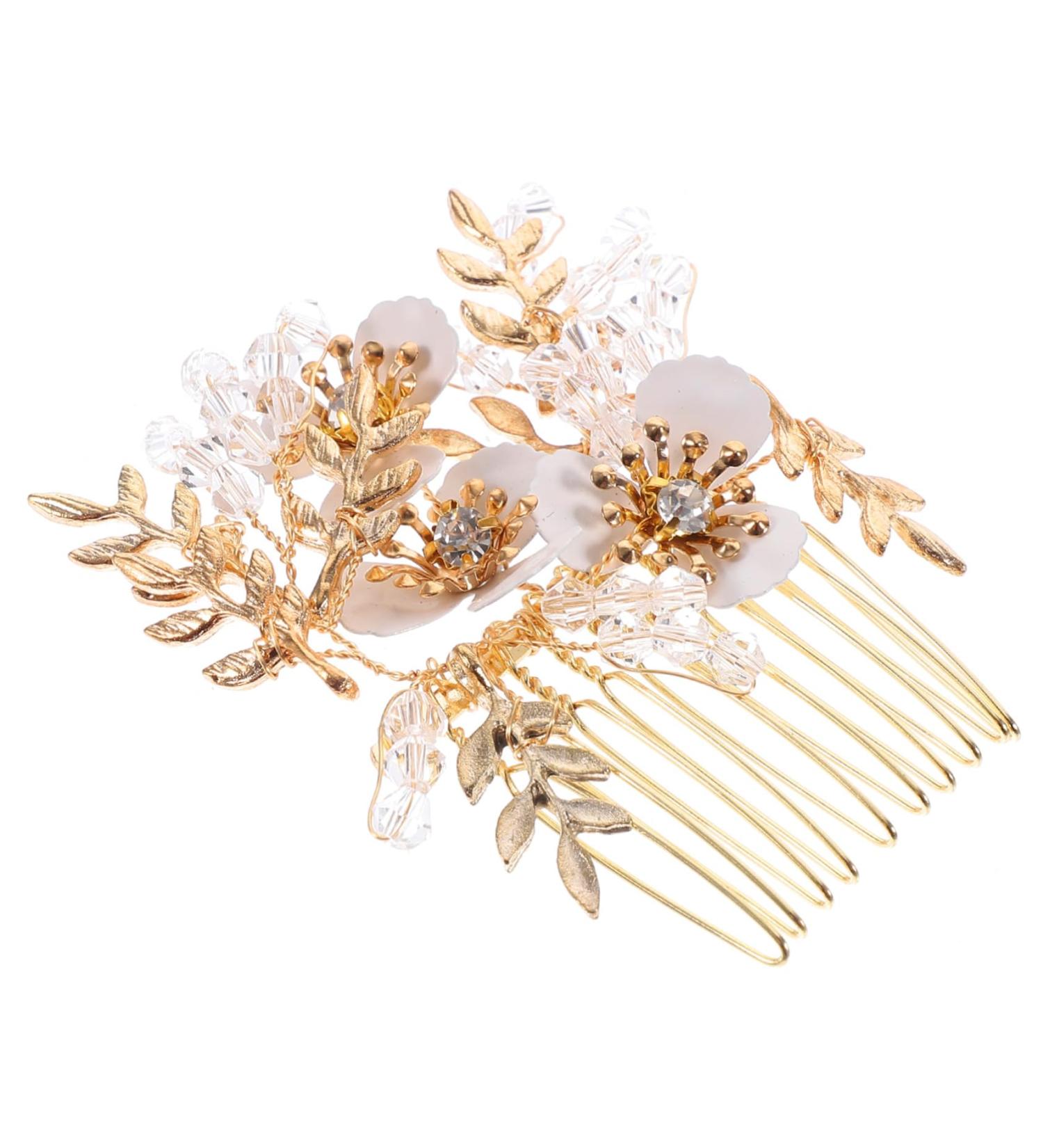 FRCOLOR bridal hair accessories decorative hair comb hair combs for women decorative hanfu hair accessories fairy jewelry for women side hair comb rhinestones Hair piece bride wedding - Buy Online on GoSupps.com