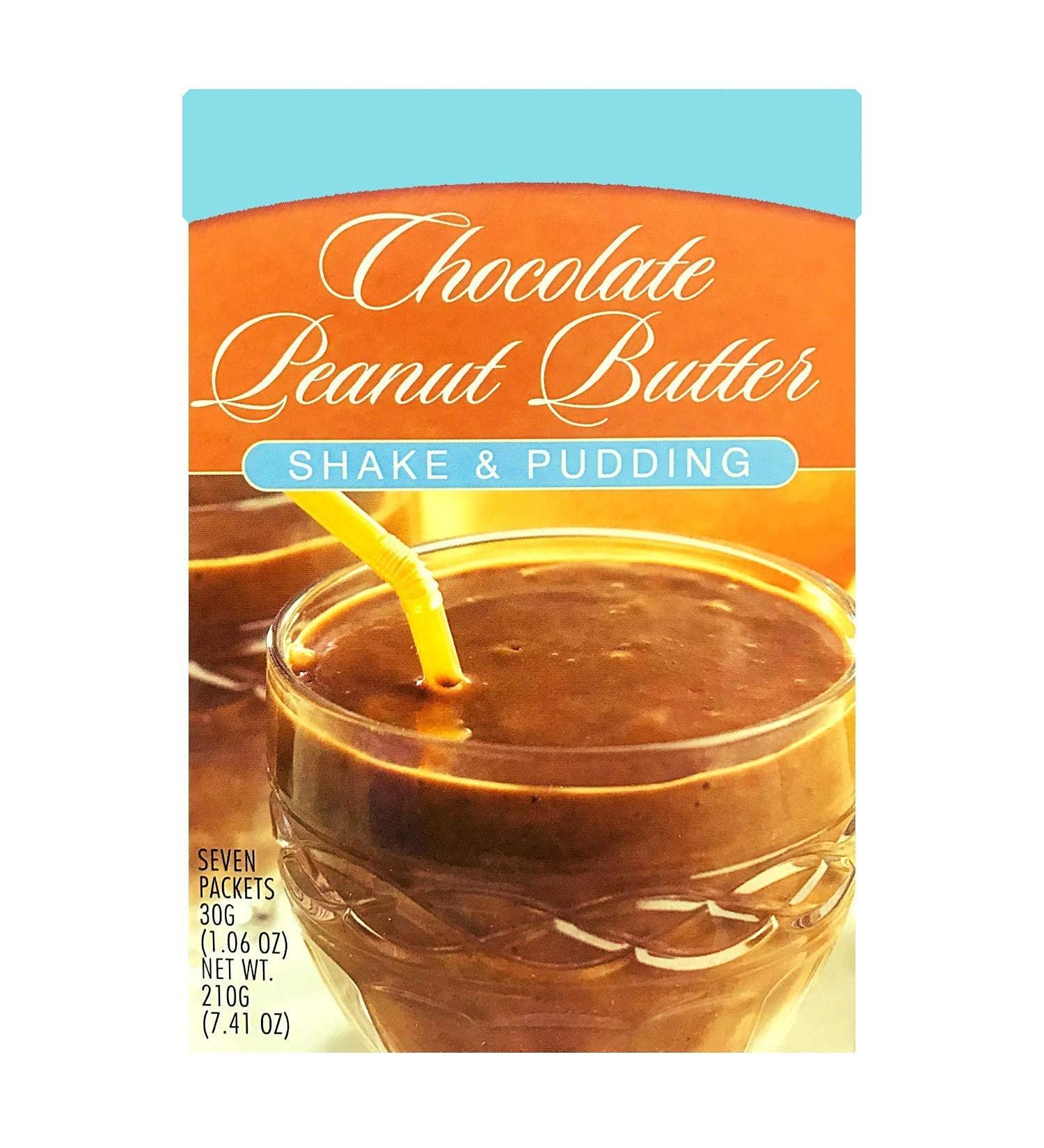 Healthywise Chocolate Peanut Butter Pudding/Shake - Low Cal, 15g Protein, Aspartame-Free, Low Fat - 7 Servings - Buy Online on GoSupps.com