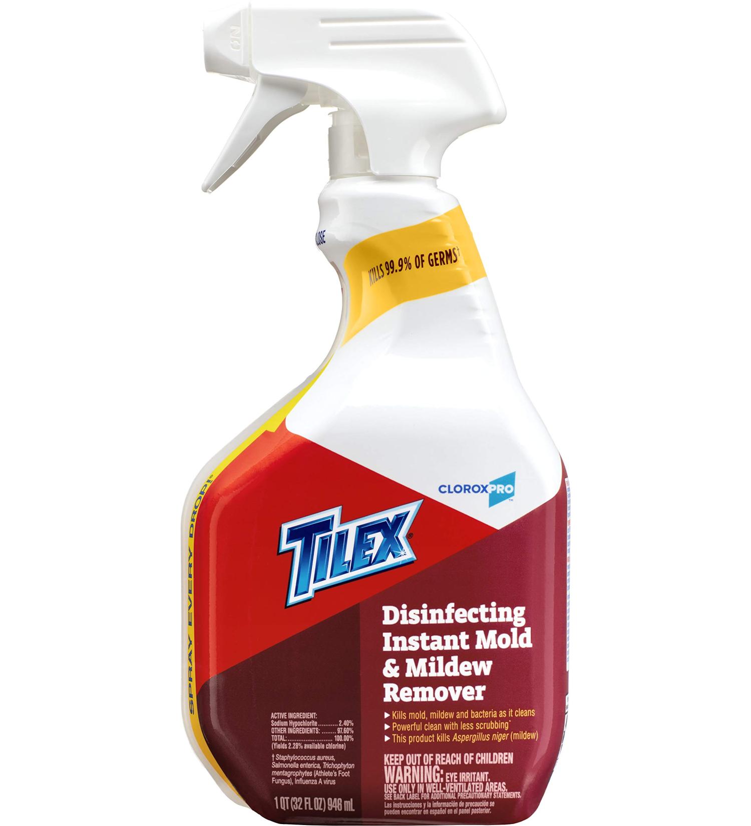 CLOROXPRO Tilex Disinfects Instant Mildew Remover Spray 32oz - Case of 9 Bottles - Buy Online on GoSupps.com