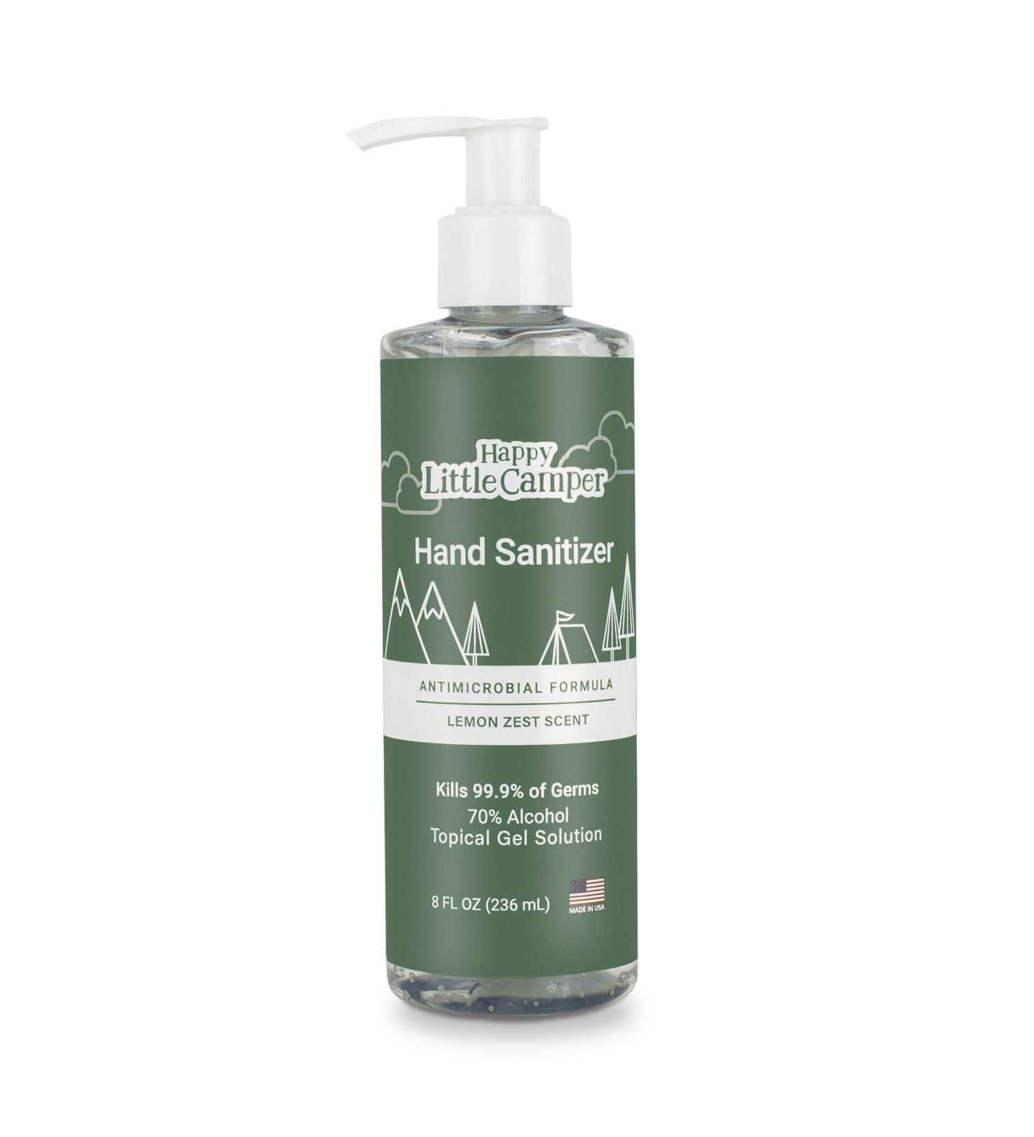 Happy Little Camper USA Made Moisturizing Antimicrobial Hand Sanitizer 8.5 Fl Oz - Buy Online on GoSupps.com