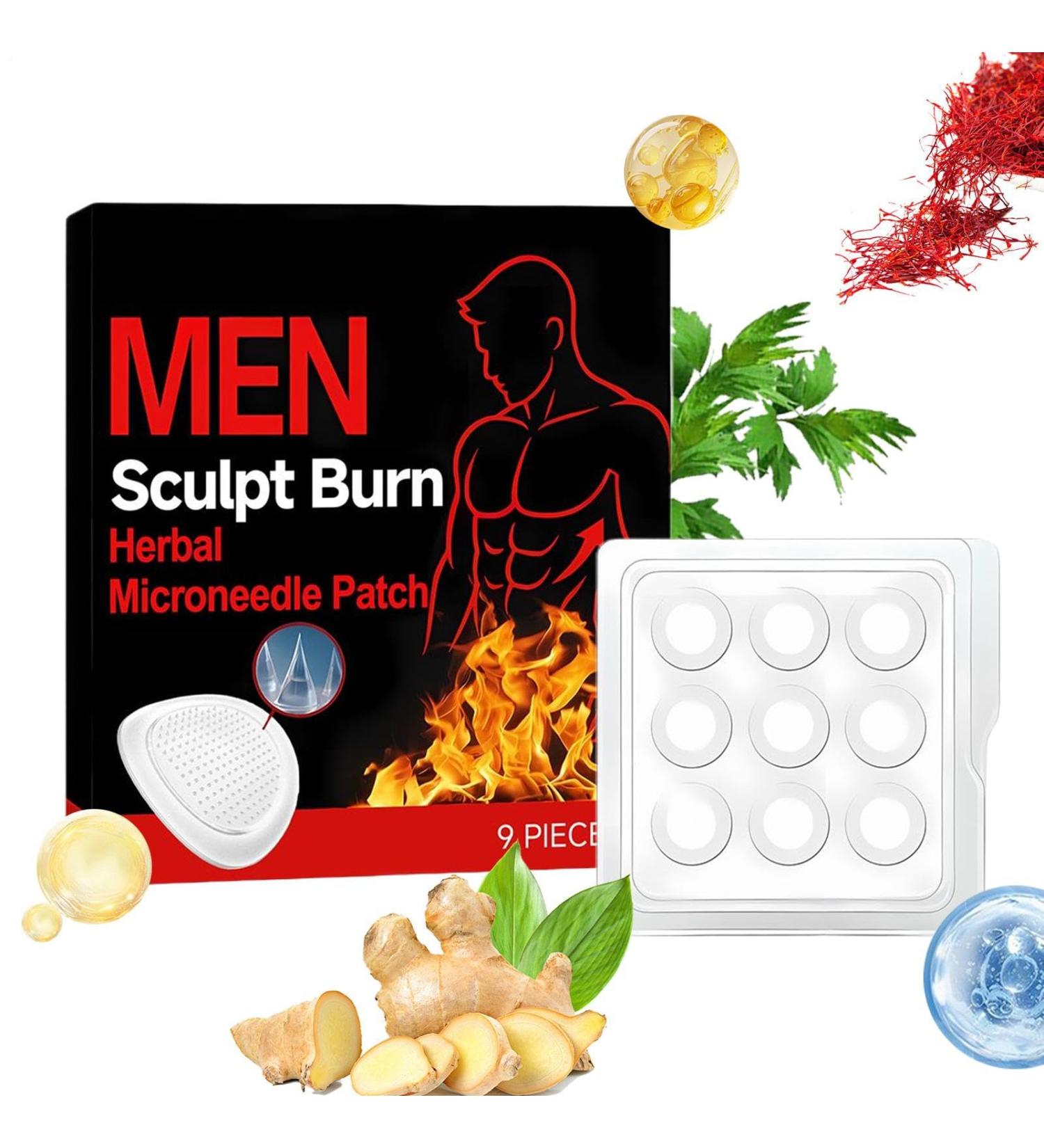 Fat Burning Patches 9Piece Set Microneedle Technology Natural Formula Targeted Slimming Quick Absorption Effective Use for Belly Body Shaping Wellness Fitness Travel - Buy Online on GoSupps.com