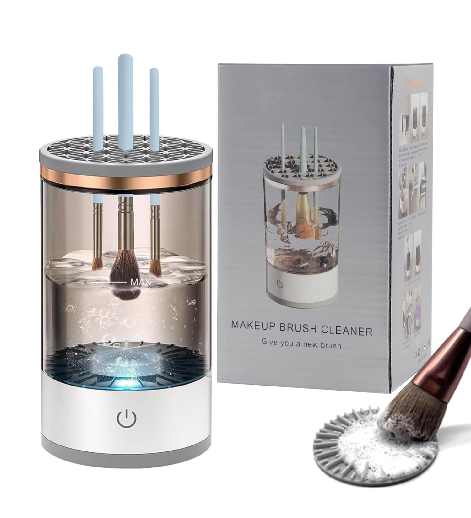 Makeup Brush Cleaners (USB charging style-gray) - Buy Online on GoSupps.com