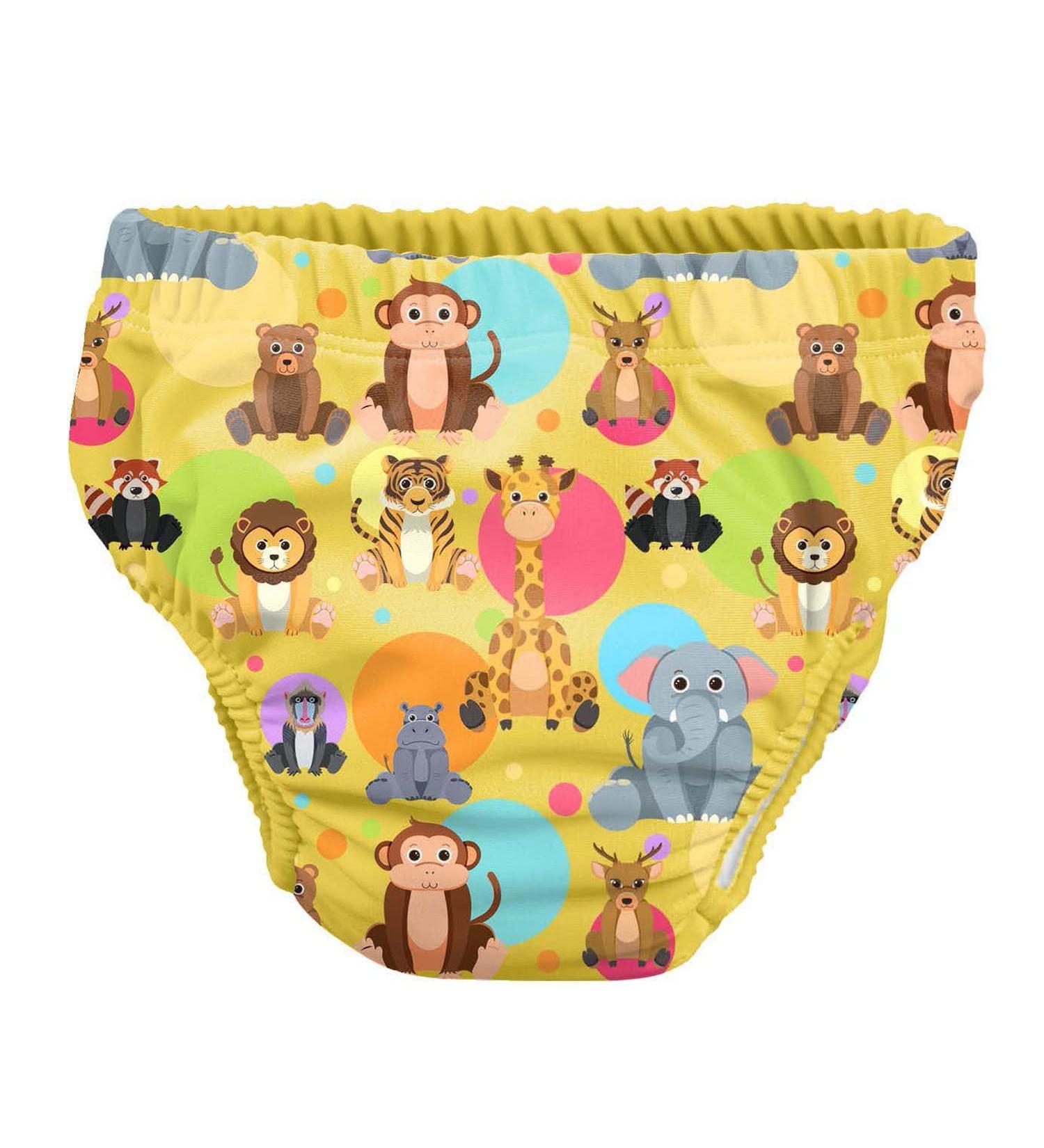 PSS!- Baby swimming pants - model Savana - for babies from 3 to 8 kg - l - Unisex - multi -colored design - absorbent and reusable - waterproof and convenient - 1 piece Savana L