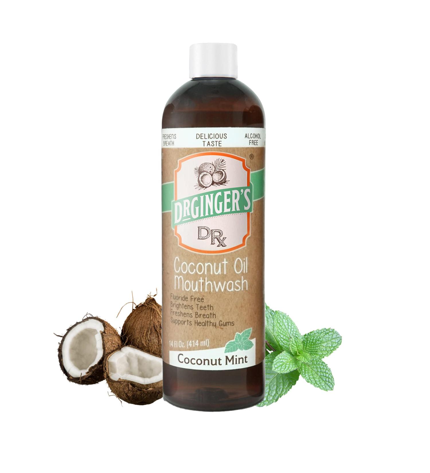 Doctor Gingers Dr Ingwer Kokos l ziehen & Whitening Mundwasser - International Shipping Available - Buy Online on GoSupps.com