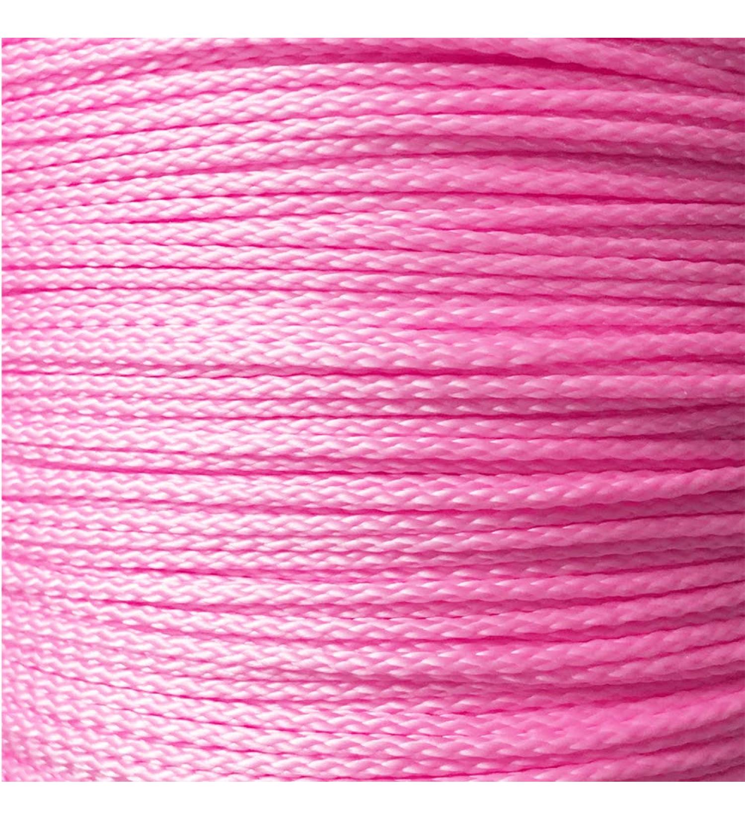 Pacifier chains PP cord | braided | 1.5 mm | pink 10m