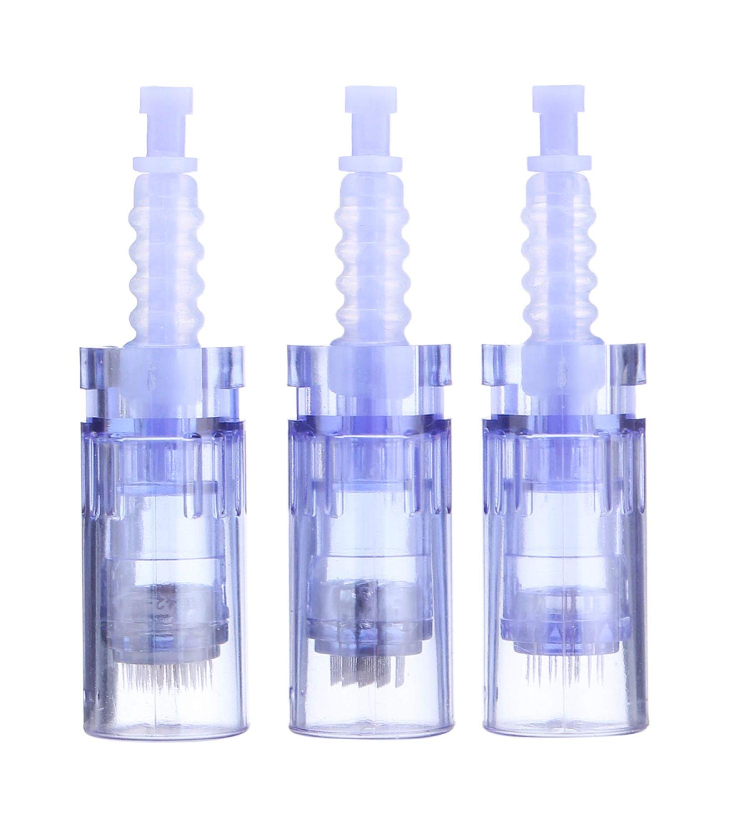 Microneedling needles Dermapen A6 replacement heads Derma Pen 12 + 36 + Nano Patron profi (10 pieces - Nano round)