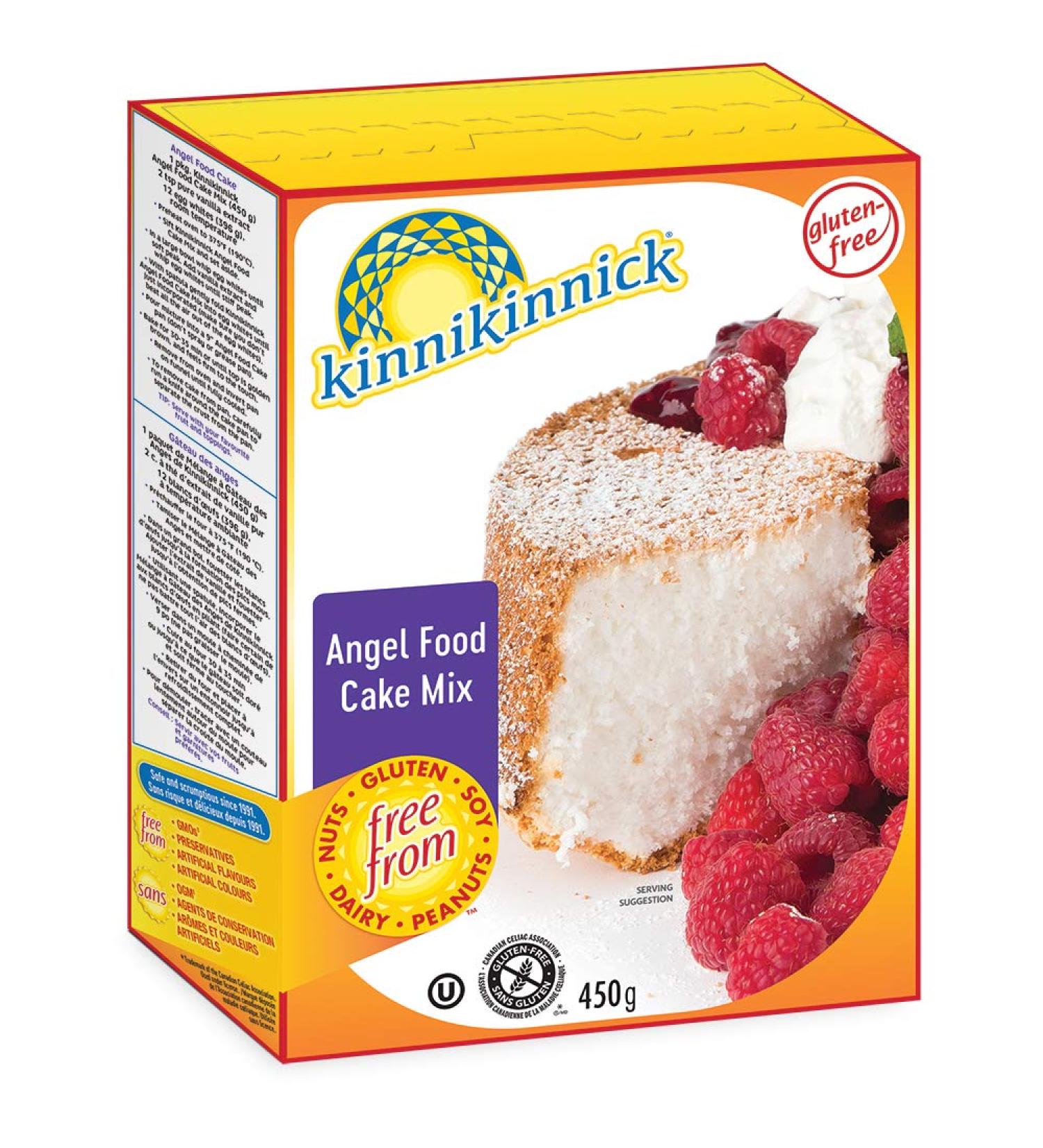 Kinnikinnick Gluten Free Angel Food Cake Mix - 16oz | Buy Online - Buy Online on GoSupps.com