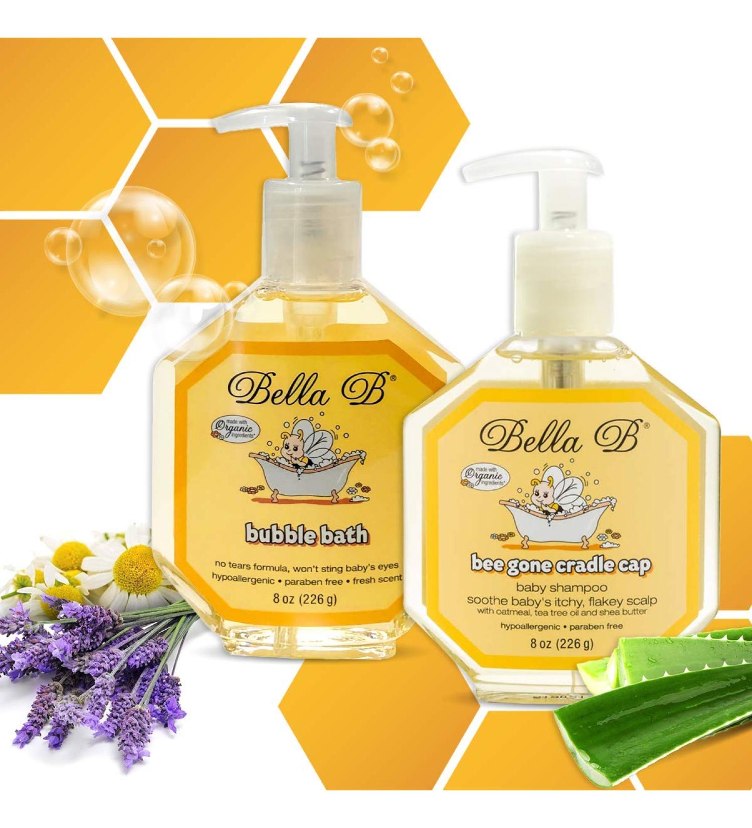 Cradle Cap Shampoo and Bubble Bath Bundle - 8 oz Each - Buy Online on GoSupps.com