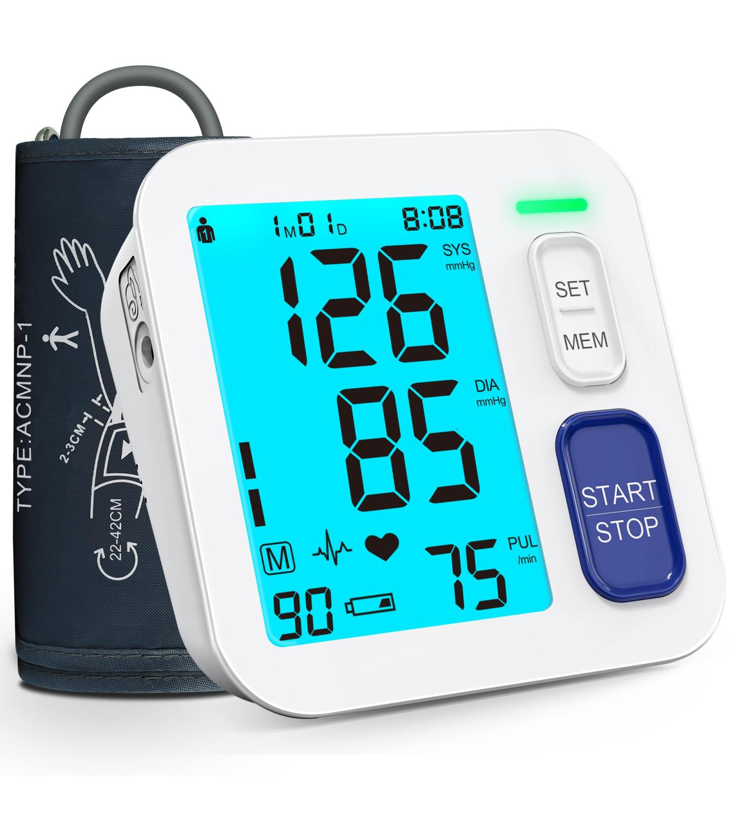 COCACIS Accurate Blood Pressure Monitor with Extra Large Cuff & Smart Features - Buy Online on GoSupps.com