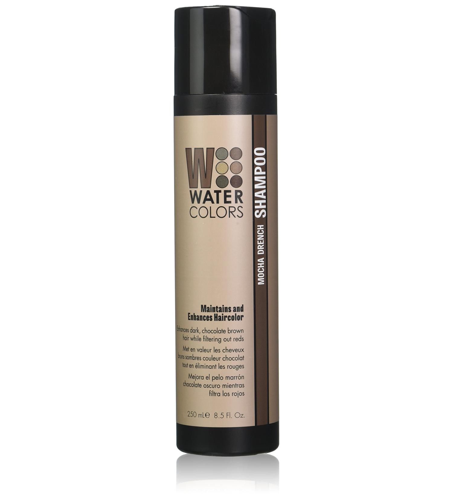 Tressa Watercolors Mocha Drench Shampoo Maintains and Enhances Haircolor 8.5 fl. oz NEW PACKAGING! - Buy Online on GoSupps.com