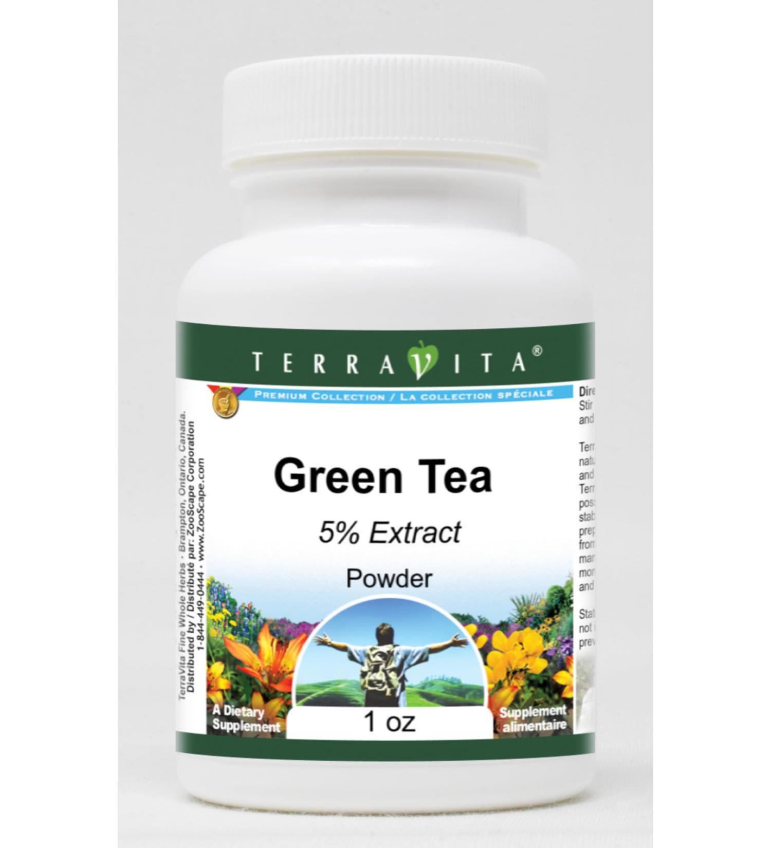 Green Tea 5% Powder (1 oz ZIN: 520378) - 3 Pack - Buy Online on GoSupps.com