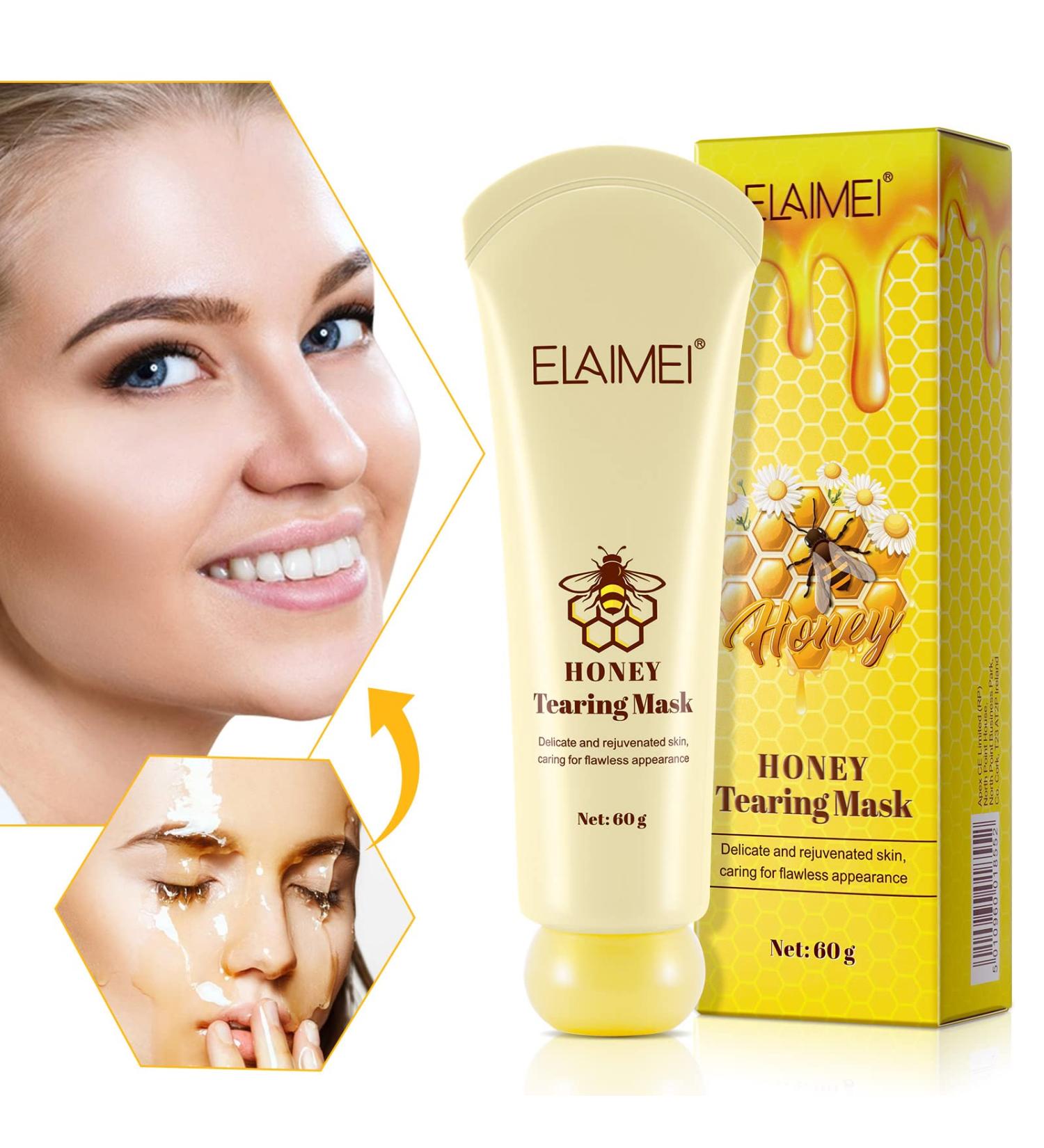 Buy Honey Face Mask - Tightens Pores Deep Cleans & Moisturizes Skin - International Shipping Available - Buy Online on GoSupps.com