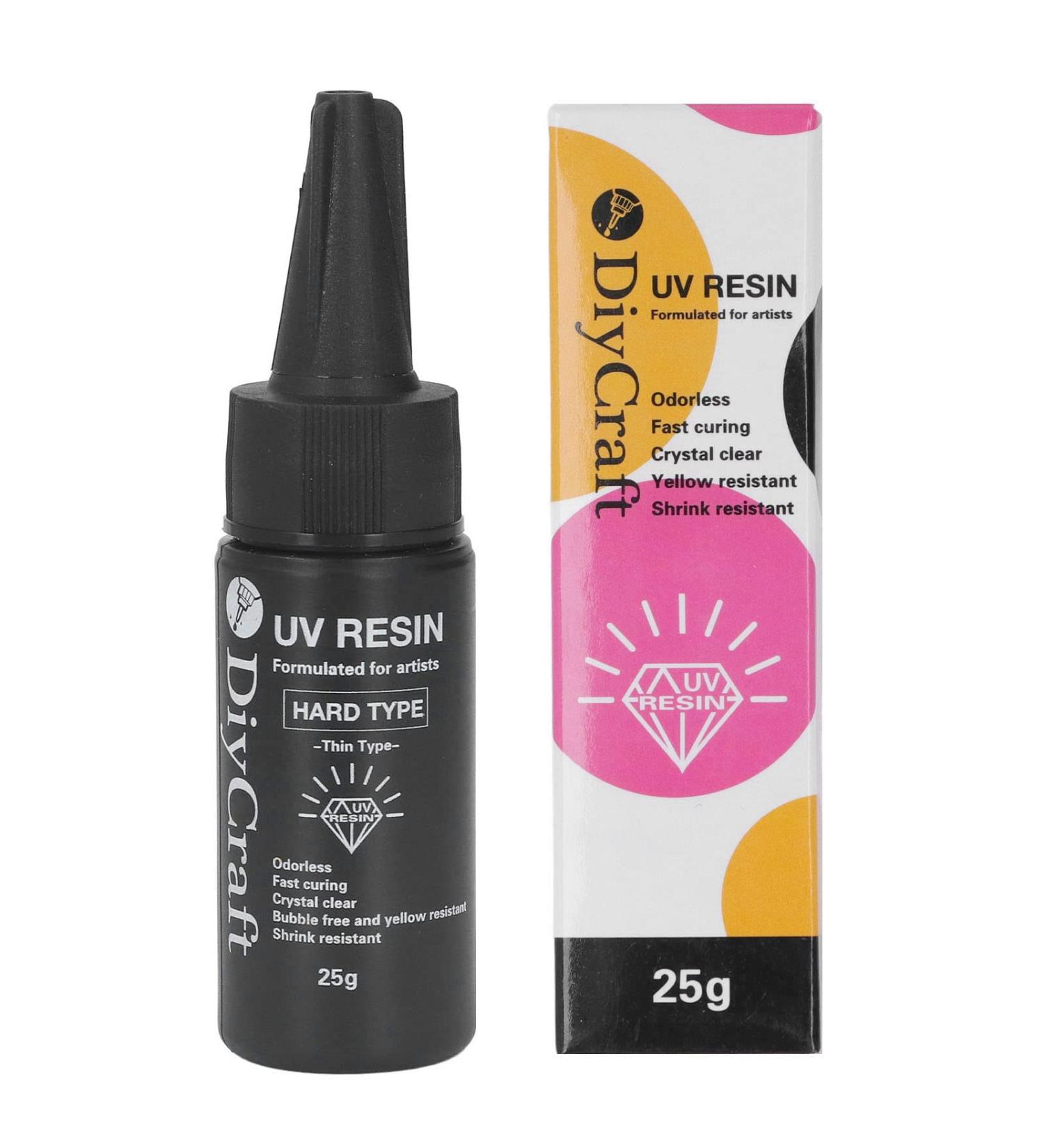  lvifloae High-transparency UV glue odorless long-lasting color stability fast curing speed UV resin glue 60g clear gel for jewelry making (I'm embarrassed) - Buy Online on GoSupps.com