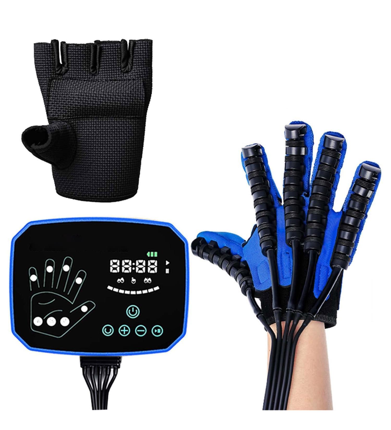 Stroke Hemiplegia Finger Training Rehabilitation Robot Gloves Stroke Hand Splint Finger Orthosis Functional Hand Splint for Long-Term Relief(Size:XXL Code Color:Right Hand) XXL code right hand - Buy Online on GoSupps.com
