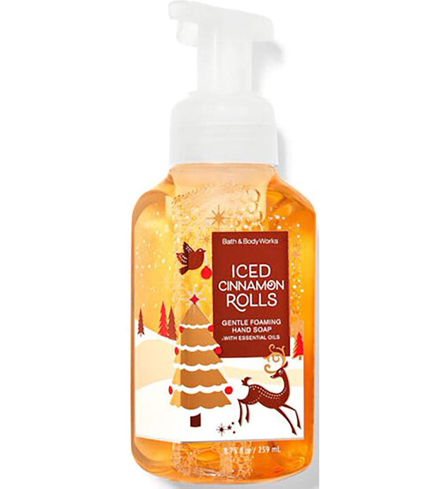 Bath & Body Works Iced Cinnamon Rolls Gentle Foaming Hand Soap 8.75 oz (Iced Cinnamon Rolls)