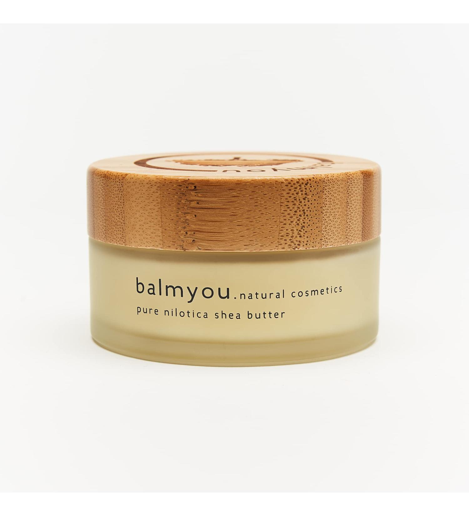 Balmyou Natural Nilotica Shea Butter | 100ml Pure Vegan Cosmetics from Uganda | Cold-Pressed & Additive-Free - Buy Online on GoSupps.com