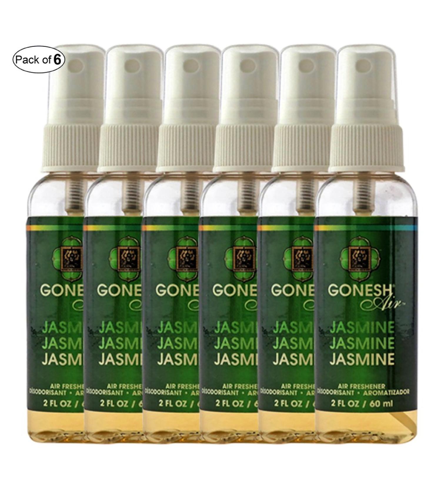 Gonesh Air Freshener Jasmine (60 Ml) (Pack Of 6)