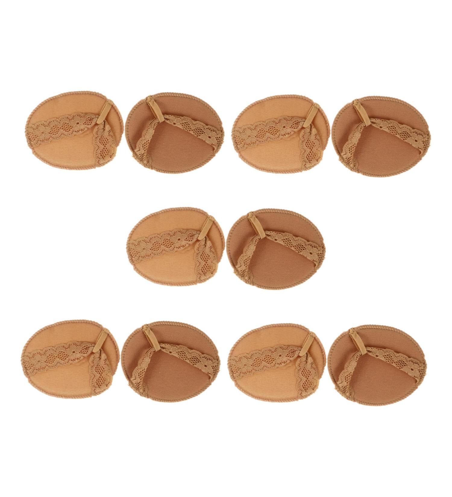 NOLITOY 5 Pairs High Heel Insole Cushions - Invisible Toe Socks & Foot Pads for Comfort | High Heels Accessories - Buy Online on GoSupps.com