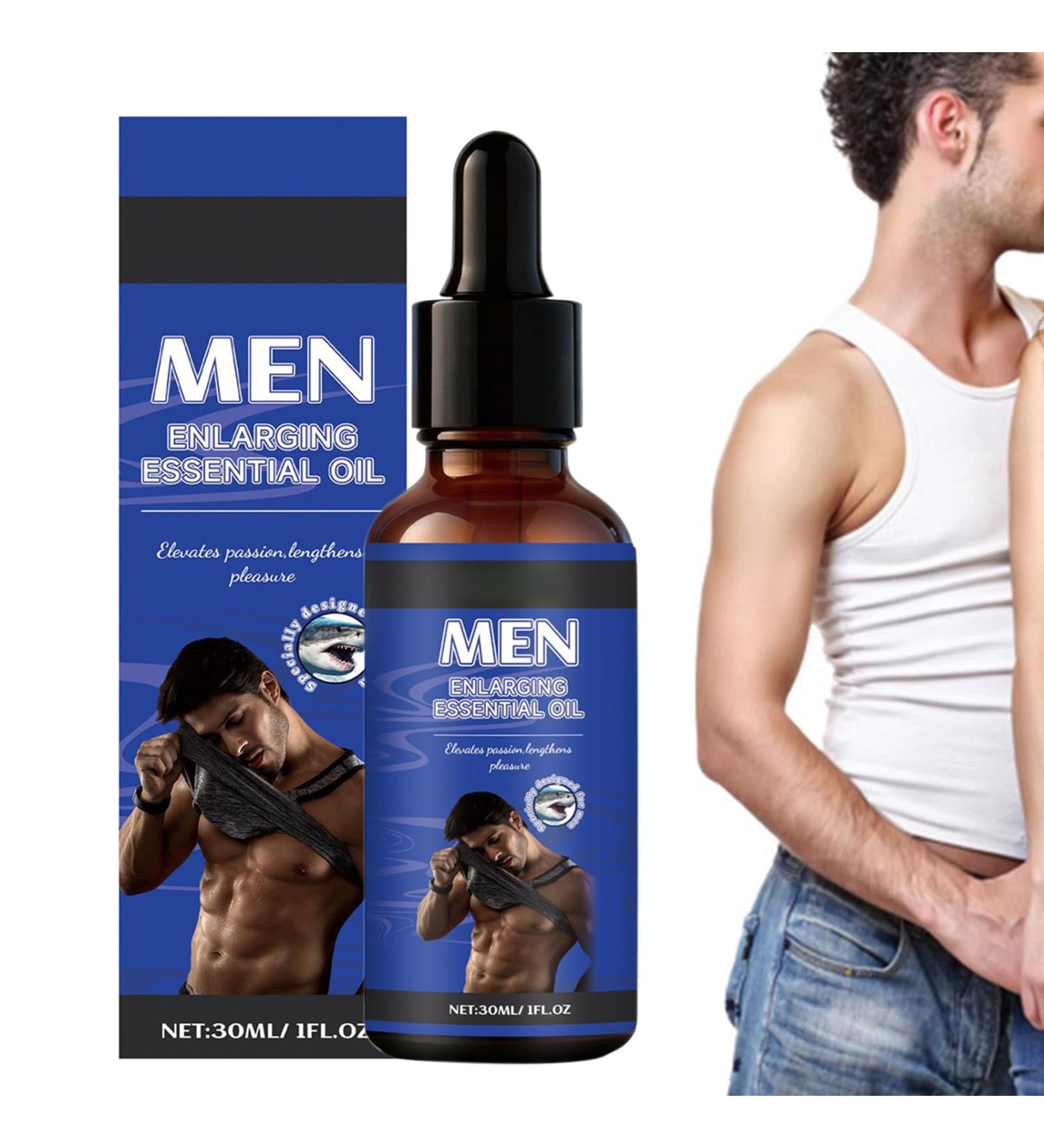  Holdes Men's Massage Oil - 30ml - Soothing and Invigorating Gel - Enhancement Oil for Men - For Increased Size - Longer Lasting and More Intense Performance - Buy Online on GoSupps.com