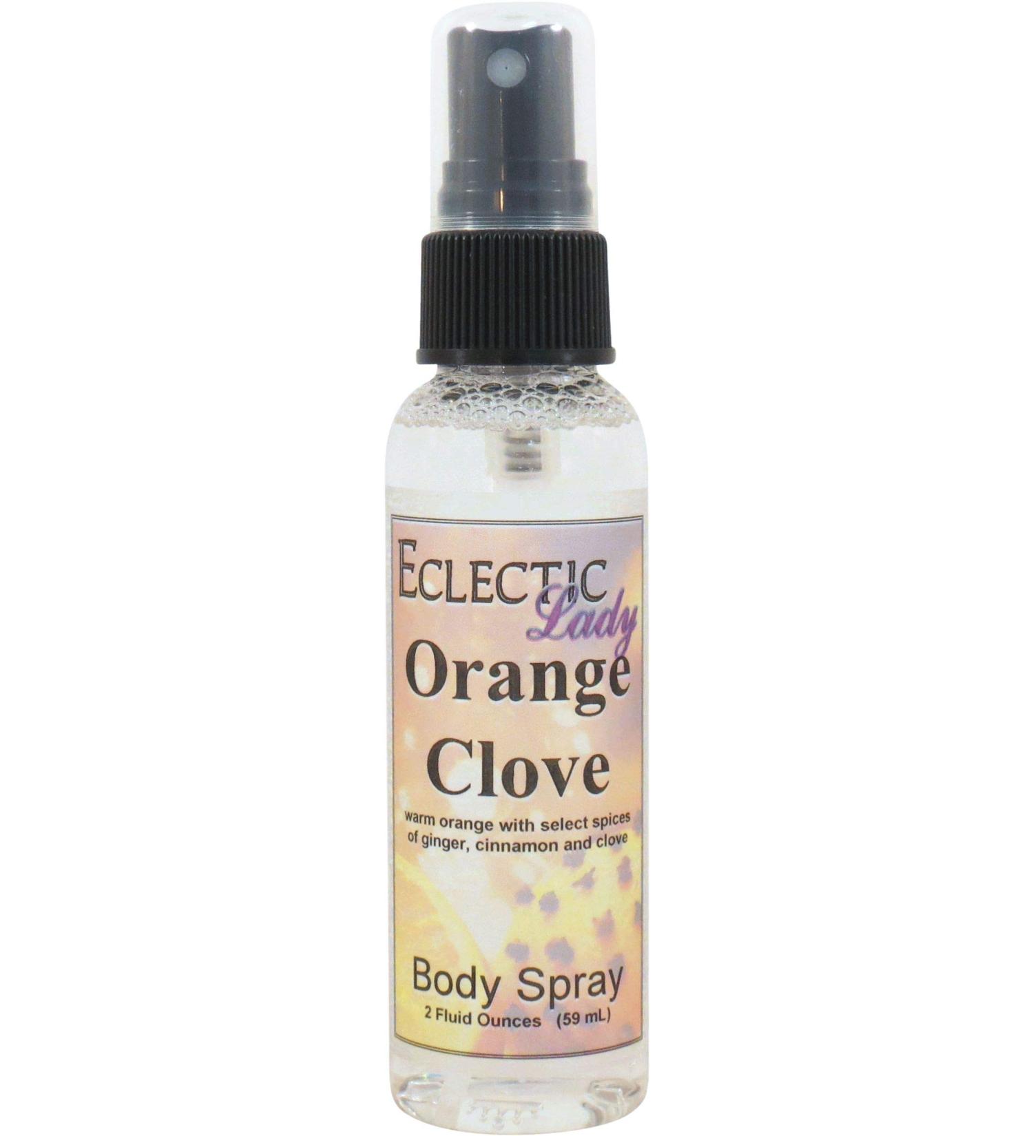 Orange Clove Body Spray 2 ounces Body Mist for Women with Clean Light & Gentle Fragrance Long Lasting Perfume with Comforting Scent for Men & Women Cologne with Soft Subtle Aroma For Daily Use 2 Fluid Ounces - Buy Online on GoSupps.com