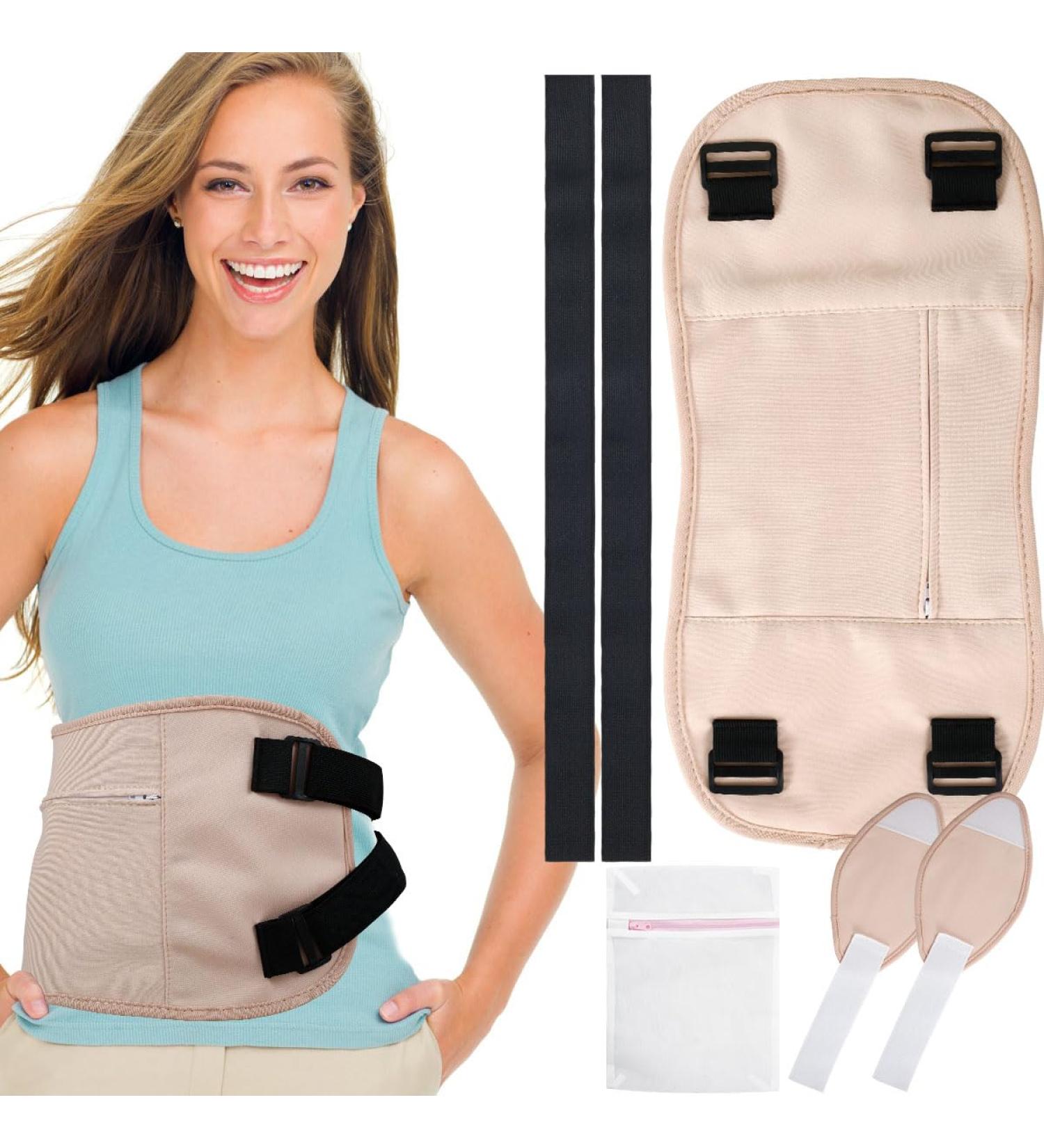 4 Pack Oil Wrap Pack for Waist Thyroid Knee Oil Liver Wrap Pack Kit Oil Wrap Organic Cotton Flannel Reusable Oil Compress Wrap Pad (Style 2) - Buy Online on GoSupps.com