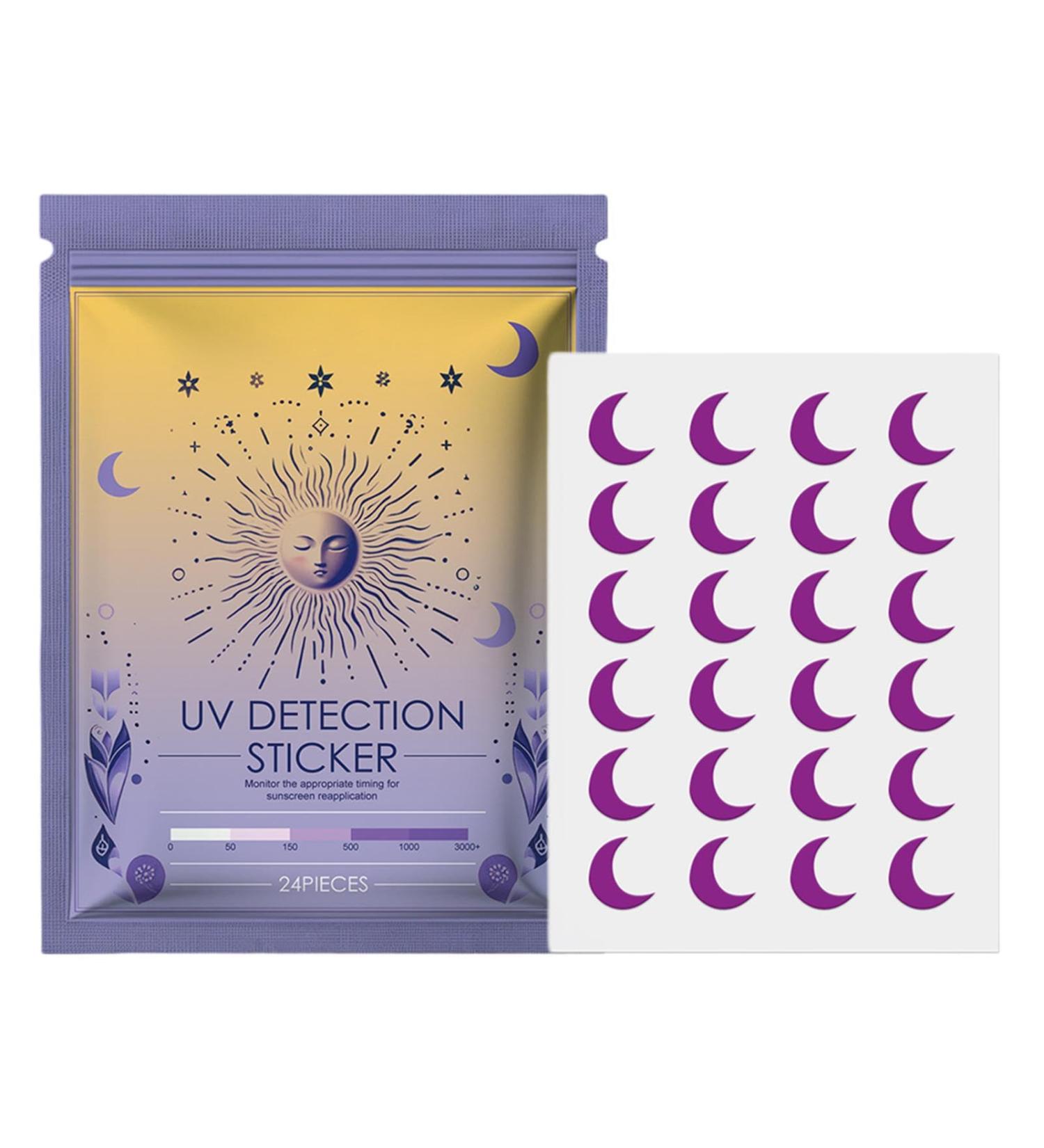 UV detection patches UV detection sticker for sunscreen 24 sun protection spatulas know when to apply sun protection Digital - Buy Online on GoSupps.com